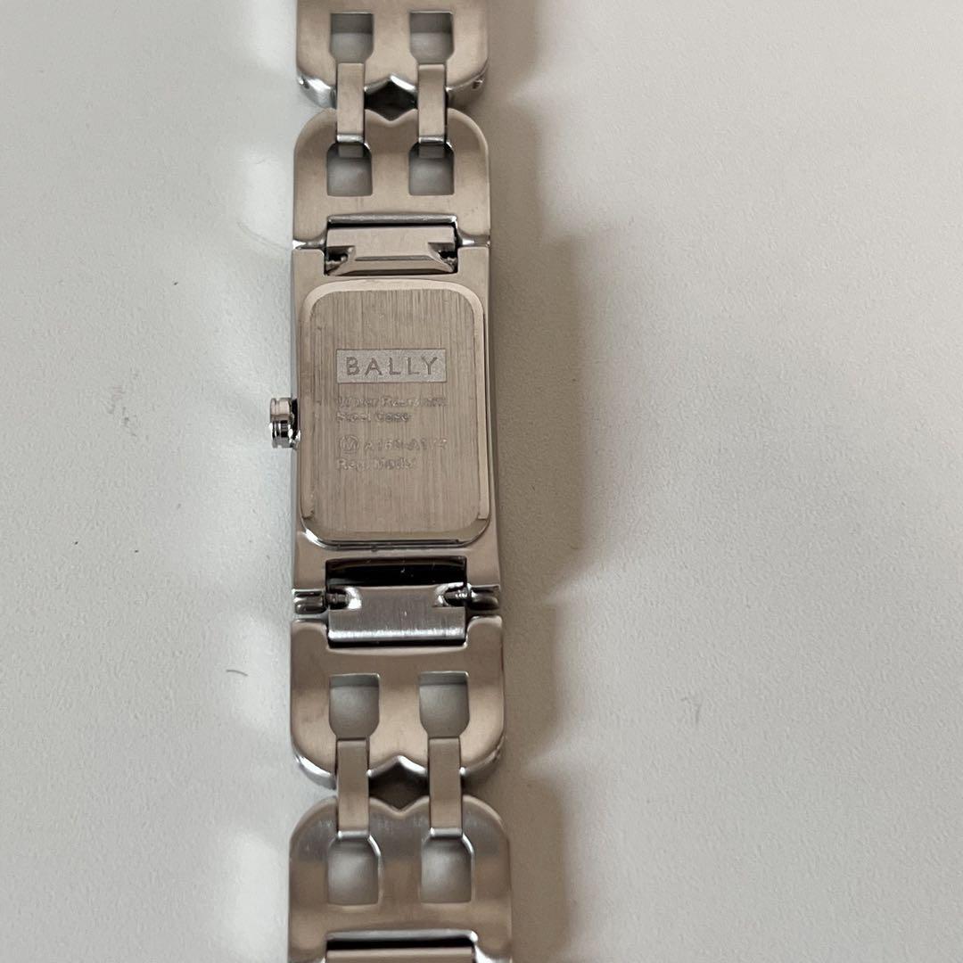【美品】バリー BALLY クォーツ グレー スクエア 2針