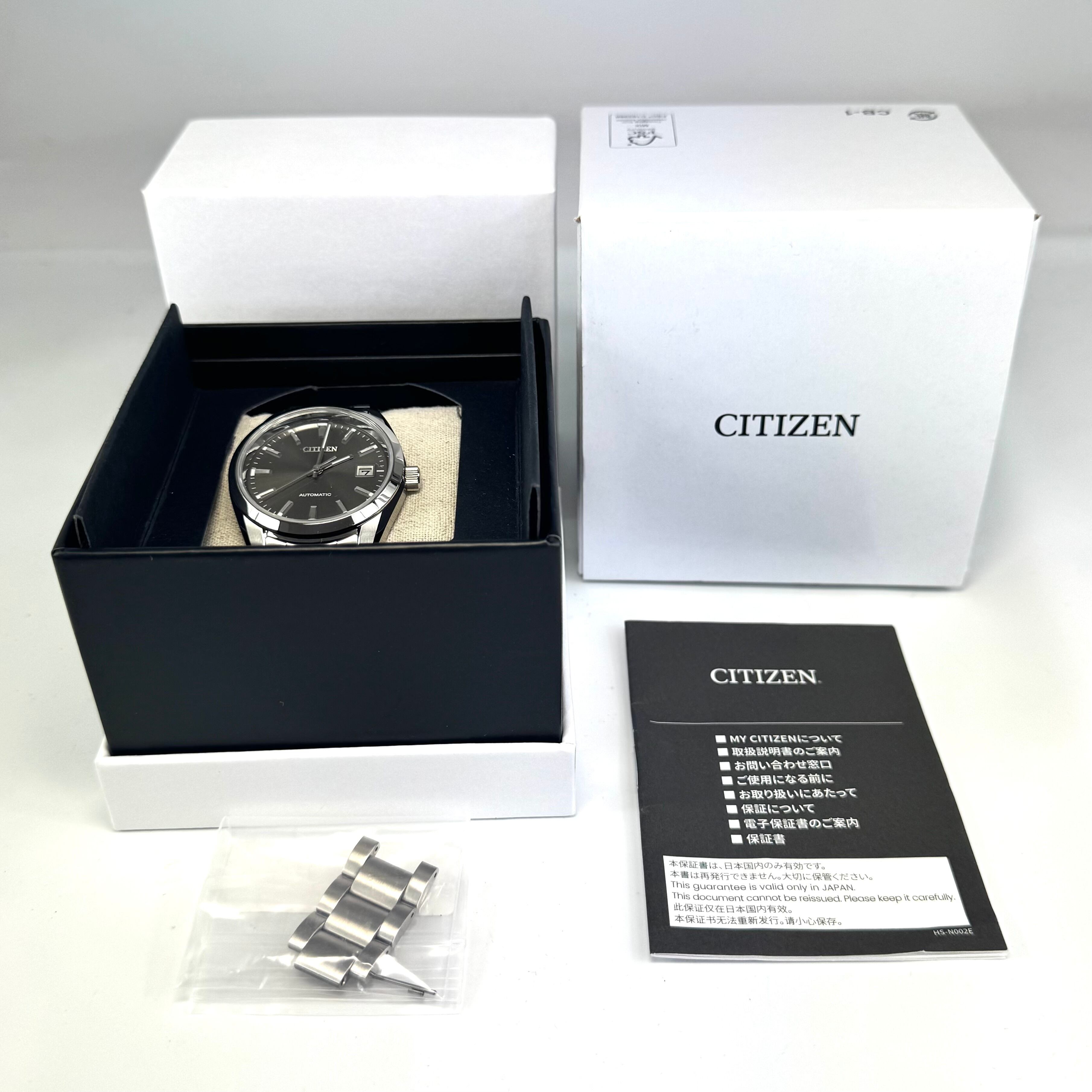 【美品】シチズン CITIZEN シチズンコレクション メカニカル NB1050-59H 9011-S125804 自動巻式 裏スケ デイト表示