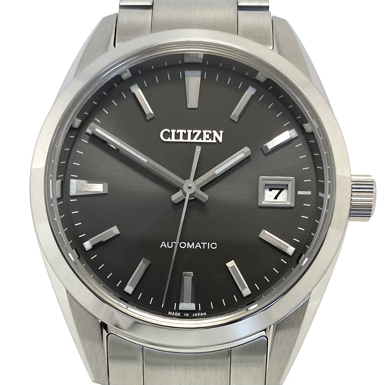 【美品】シチズン CITIZEN シチズンコレクション メカニカル NB1050-59H 9011-S125804 自動巻式 裏スケ デイト表示