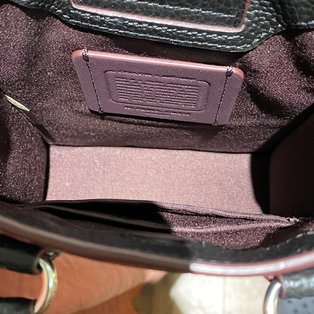 【ほぼ未使用】コーチ Coach CM213 ミニトートバッグ ミント&サーフ マルチカラー