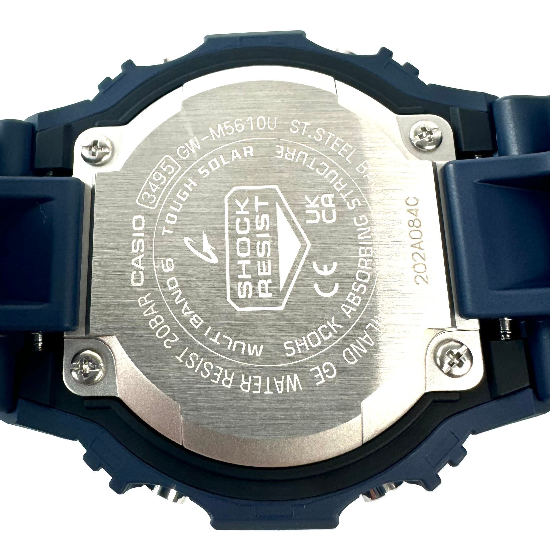 【未使用】カシオ ジーショック G-SHOCK GW-M5610U-2JF 電波ソーラー 黒 樹脂ベルト