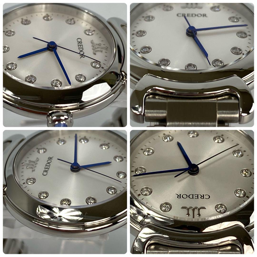 クレドール GSAS935 クォーツ シルバー 11PD ラウンド