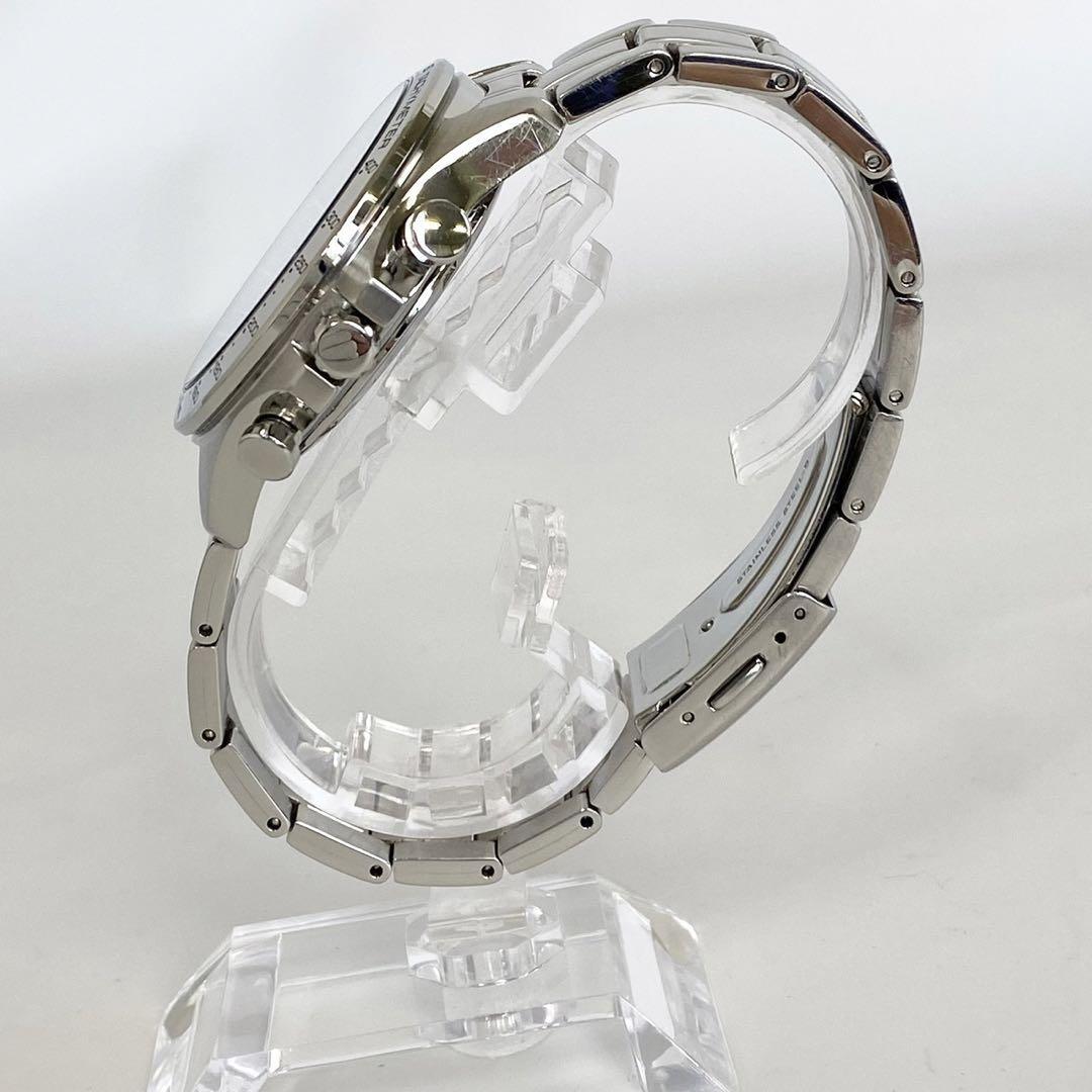 セイコー スピリット SBTR013 クォーツ クロノグラフ デイト表示 黒