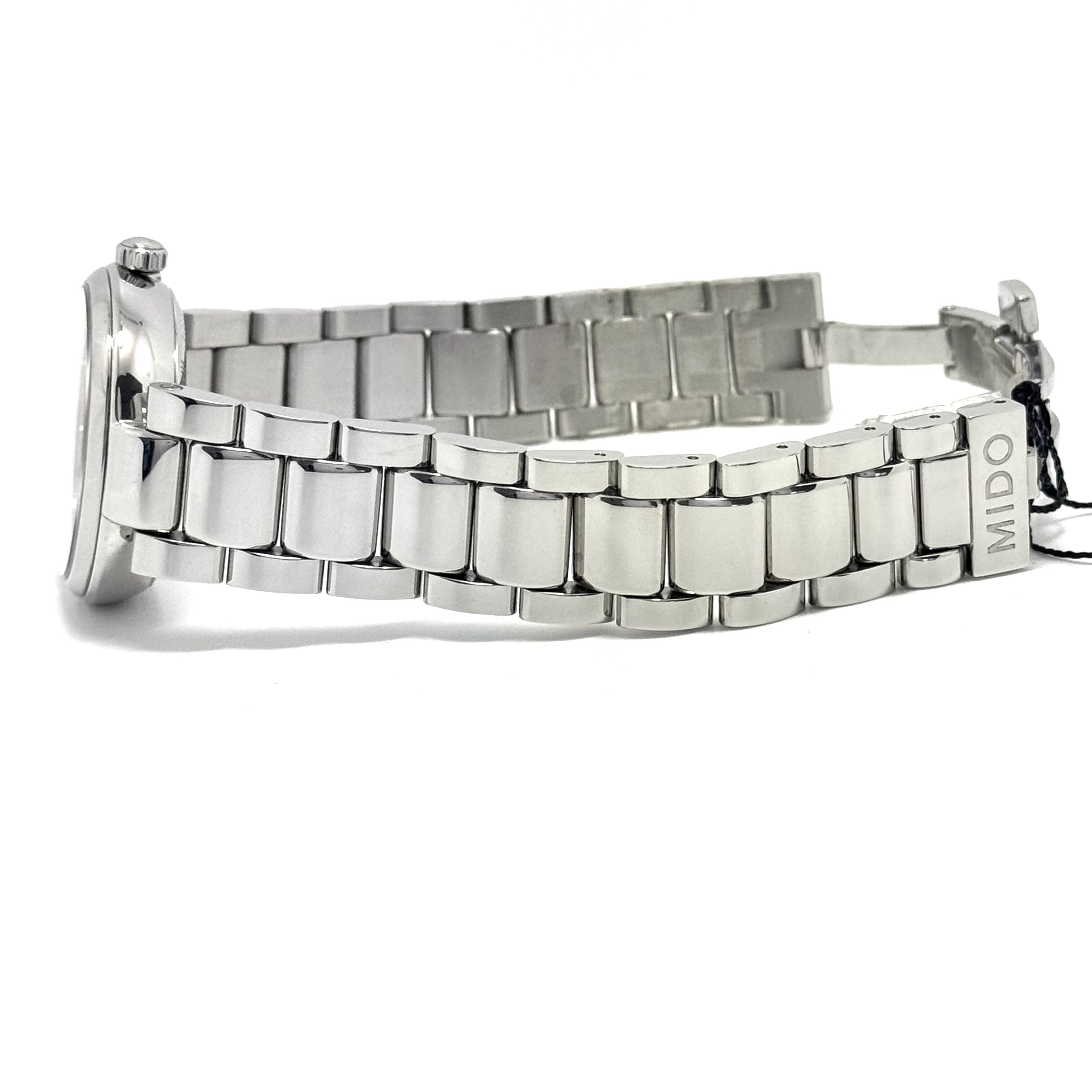 【未使用】ミドー MIDO バロンチェッリ ドンナ M022.207.11.116.10 自動巻 デイト表示 裏スケ シェル レディース メンズ ユニセックス