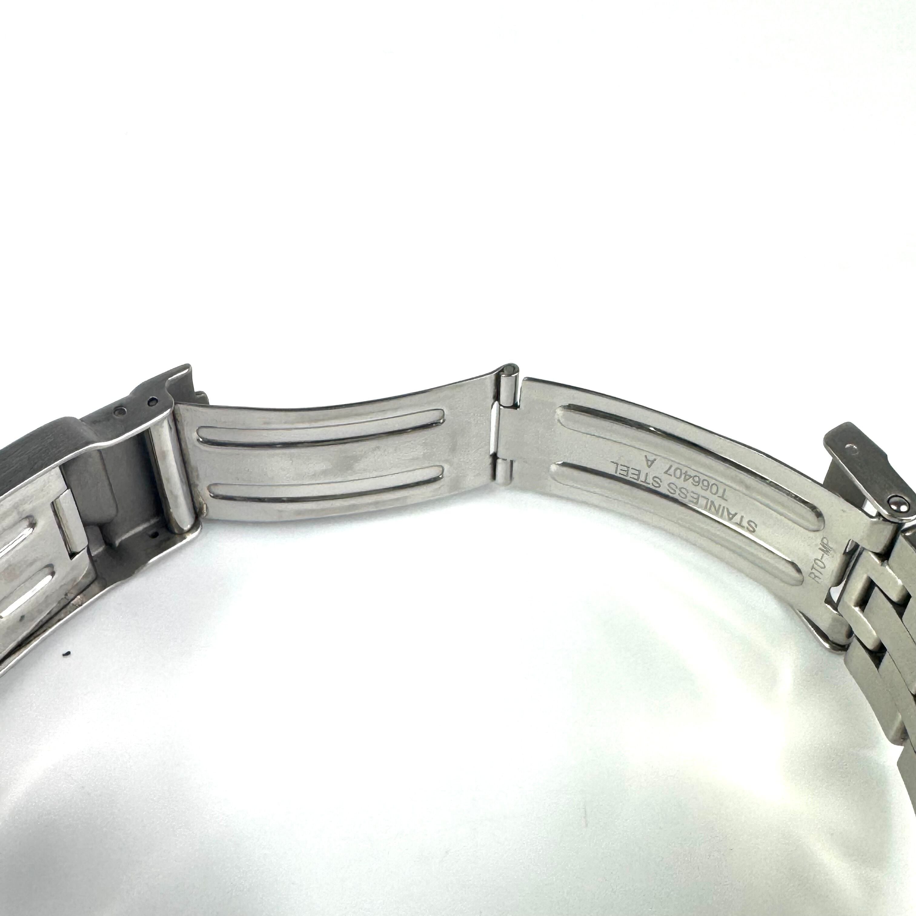 ティソ TISSOT T-スポーツ PRC200 T055417A クォーツ クロノグラフ デイト表示 黒