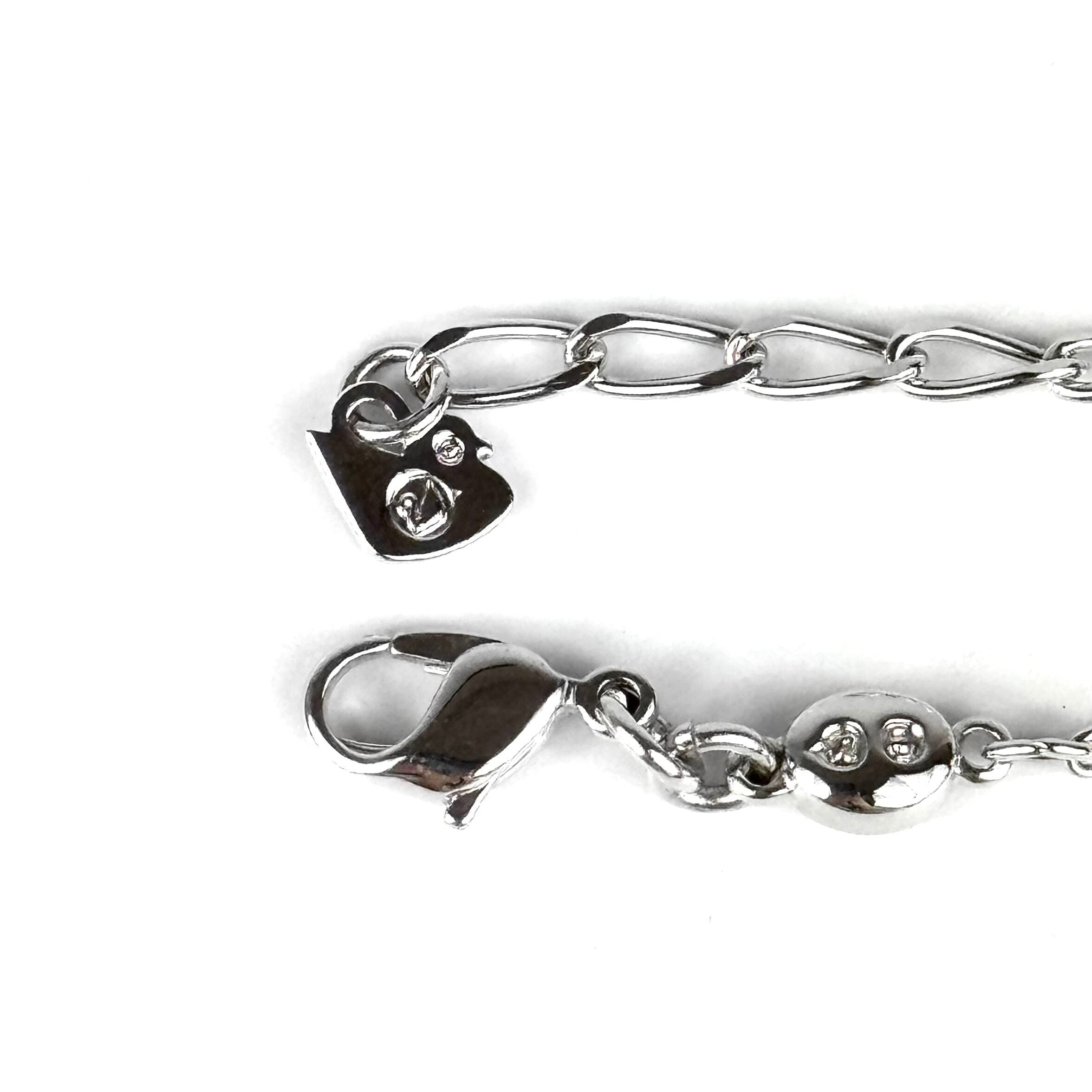 【美品】スワロフスキー SWAROVSKI ブレスレット ストーン シルバー