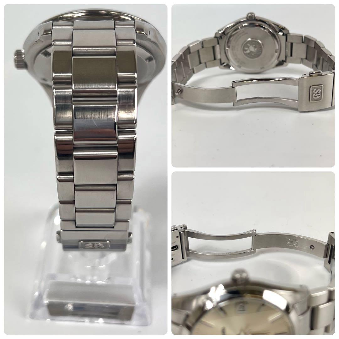 グランドセイコー SBGV221 9Fクォーツ シルバー デイト表示