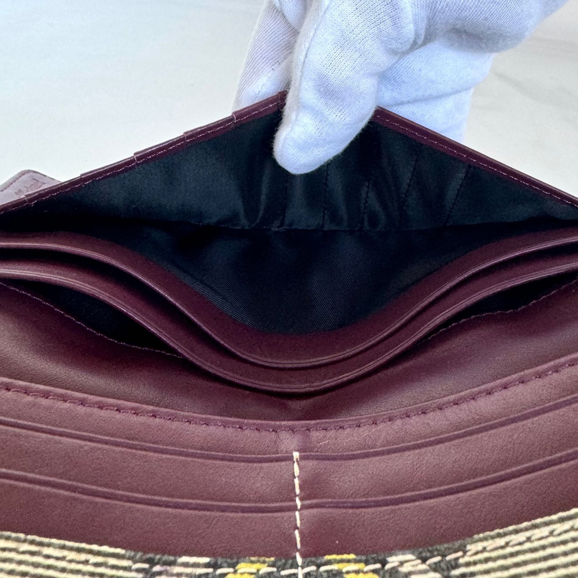 ヴィヴィアンウエストウッド 長財布 タータンチェック柄 レザー PVC