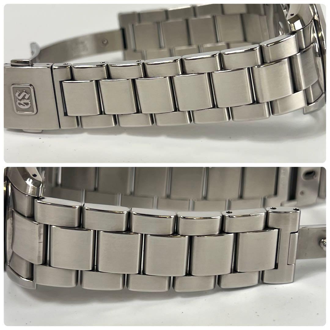 グランドセイコー SBGV221 9Fクォーツ シルバー デイト表示