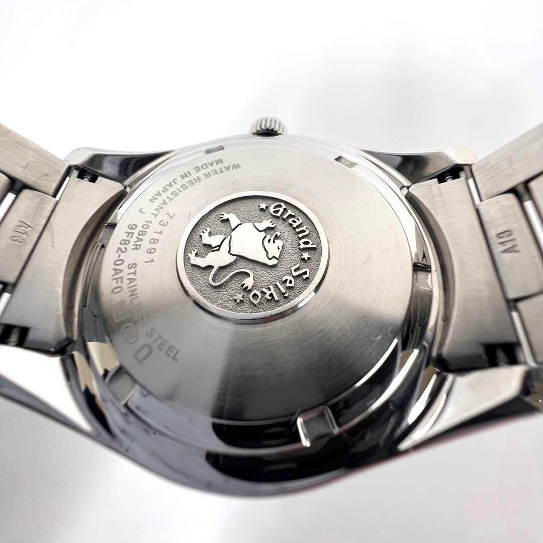 グランドセイコー SBGV221 9Fクォーツ シルバー デイト表示