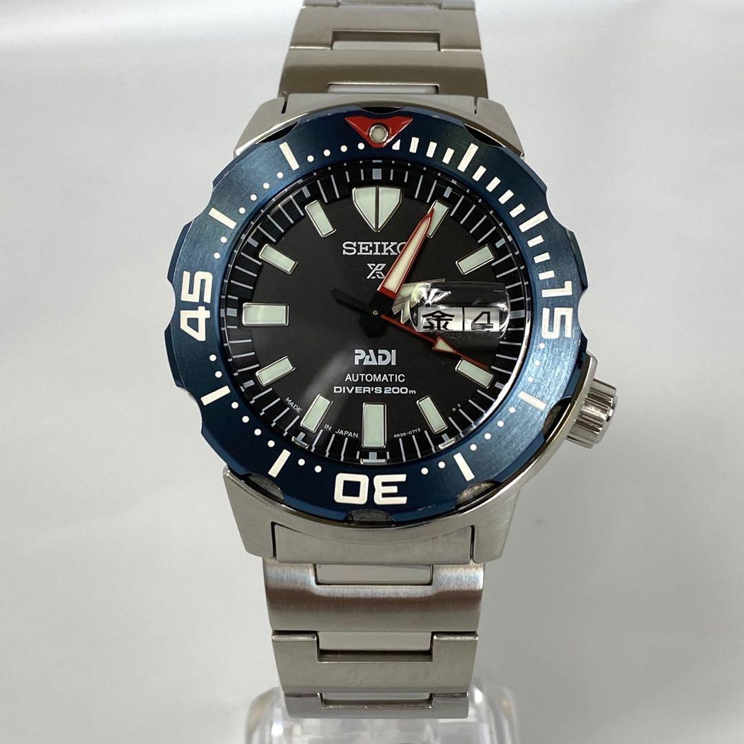 【美品】セイコー プロスペックス モンスター パディコラボ SBDY057 AT