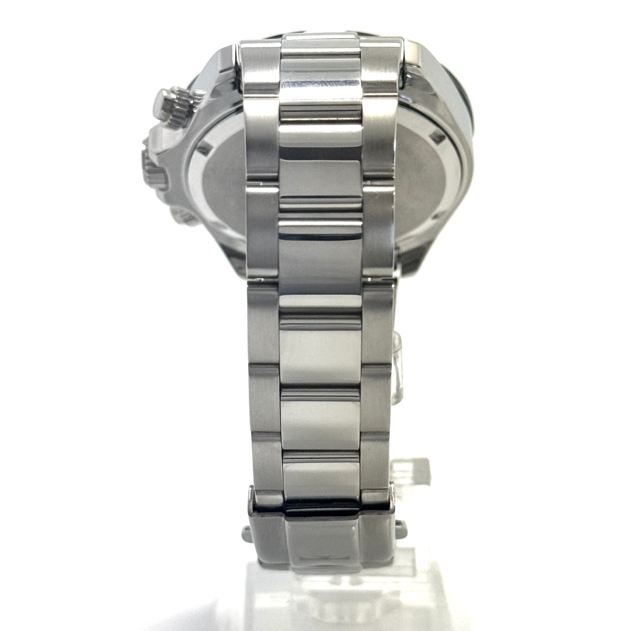 【美品】テクノス　TECHNOS　TSM411TW　クォーツ　クロノグラフ　白