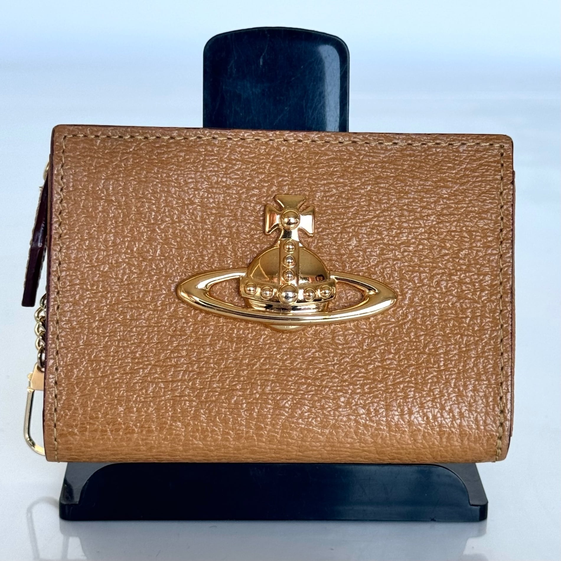 ヴィヴィアンウエストウッド　Vivienne Westwood　EXECUTIVE　小銭入れ　コインケース　キャメル　ブラウン