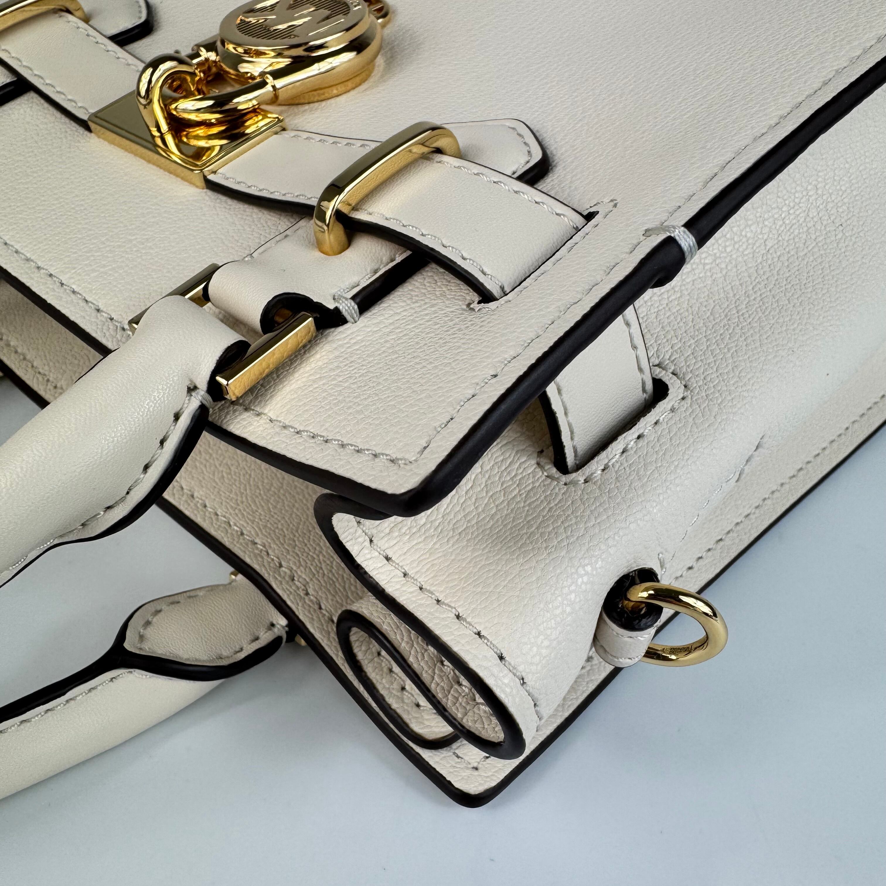 【ほぼ未使用】マイケルコース　ハンドバッグ　2WAYバッグ　レザー　ホワイト