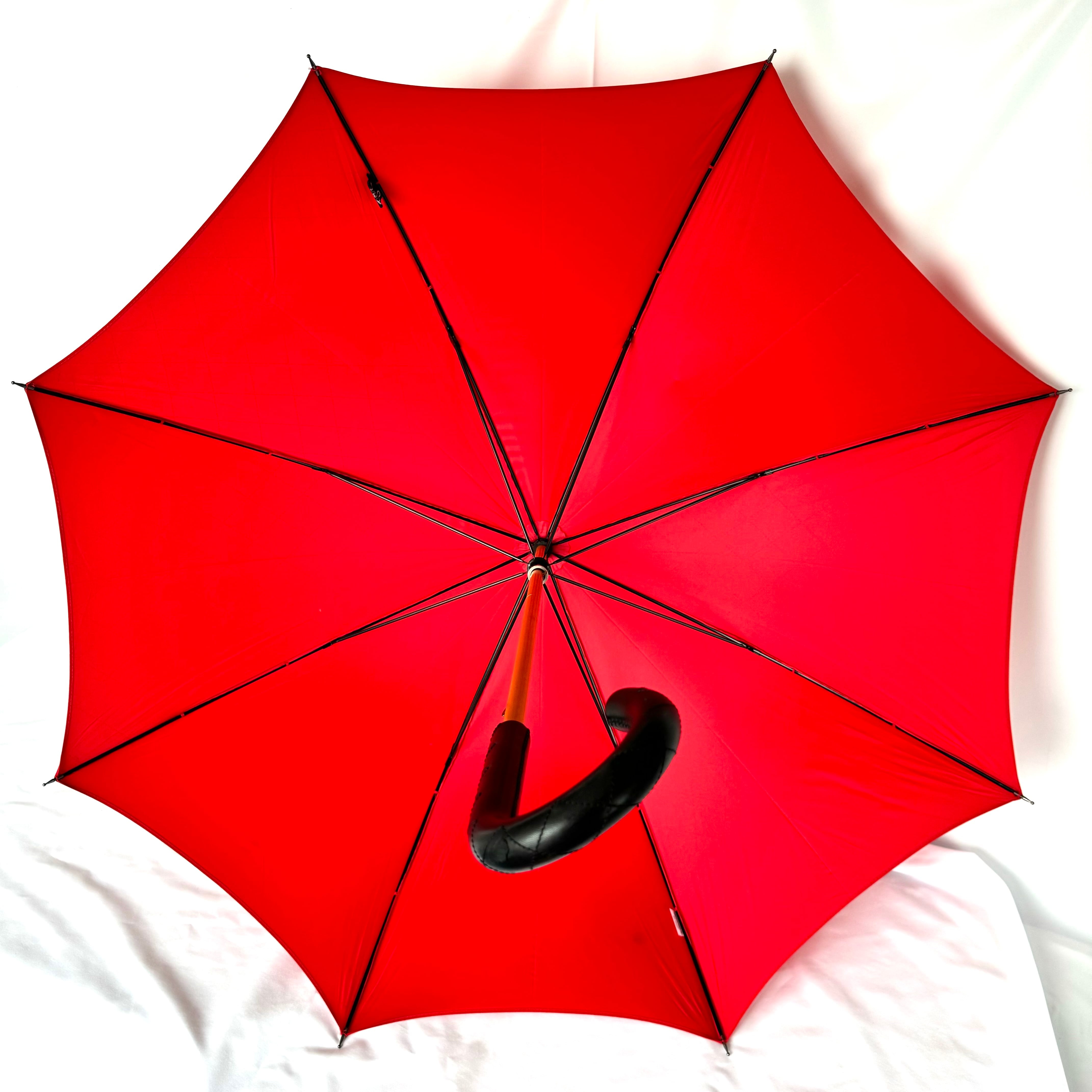 【希少】シャネル　マトラッセ　ココマーク　傘　レッド