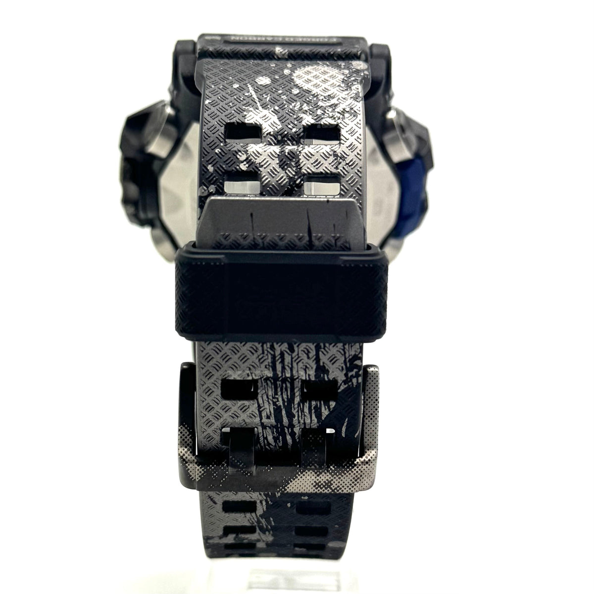 【美品・希少】カシオ　CASIO　G-SHOCK　ジーショック　MASTER OF G-LAND　マッドマスター　トヨタ　ランドクルーザーコラボレーションモデル　GWG-2000TLC-1AJR　電波ソーラー　黒　アナデジ　樹脂ベルト