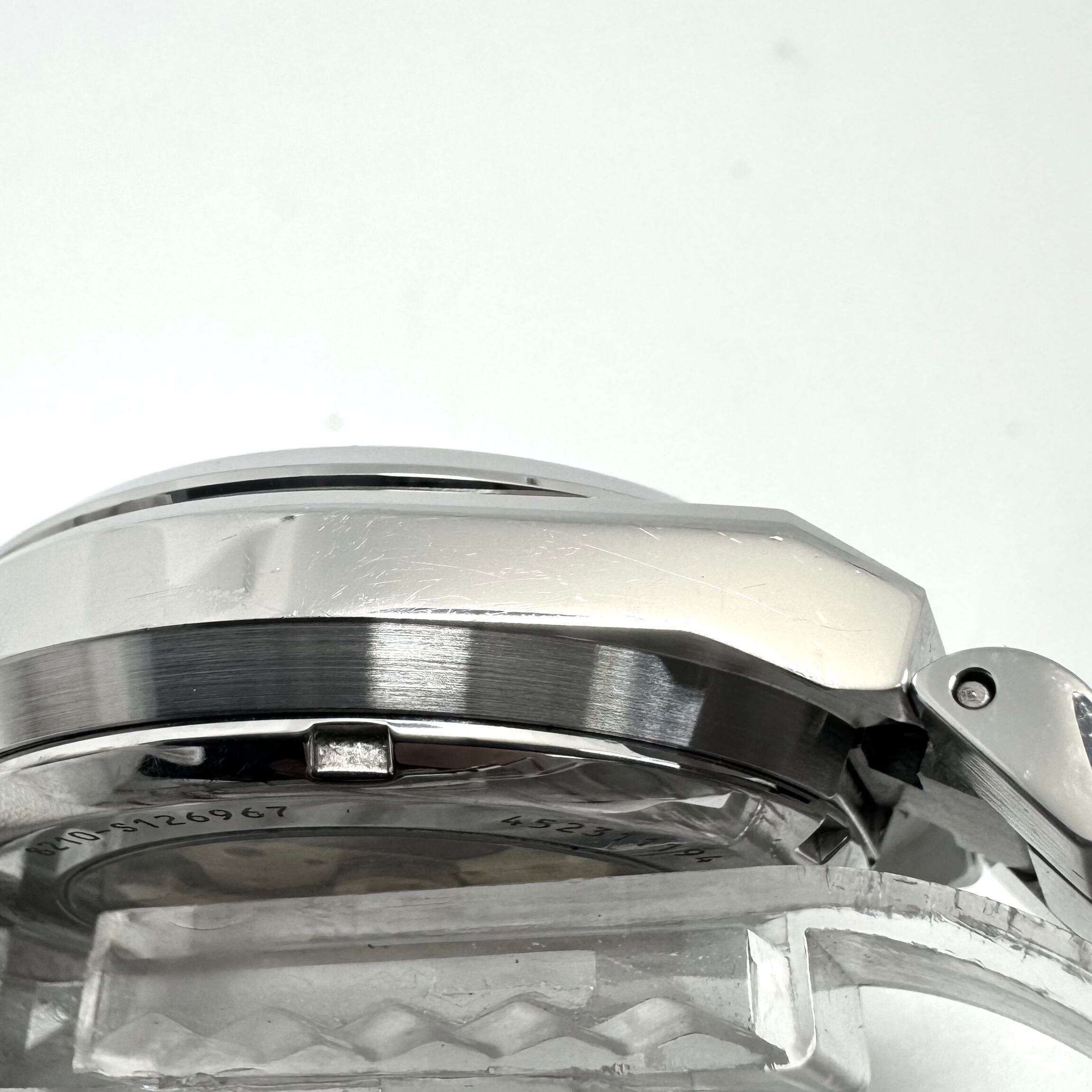 【動作良好】腕時計 メンズ シチズン シチズンコレクション メカニカル ツヨサ NJ0151-53W 8210-S126967 自動巻式 裏スケ ブルーグラデーション デイト表示