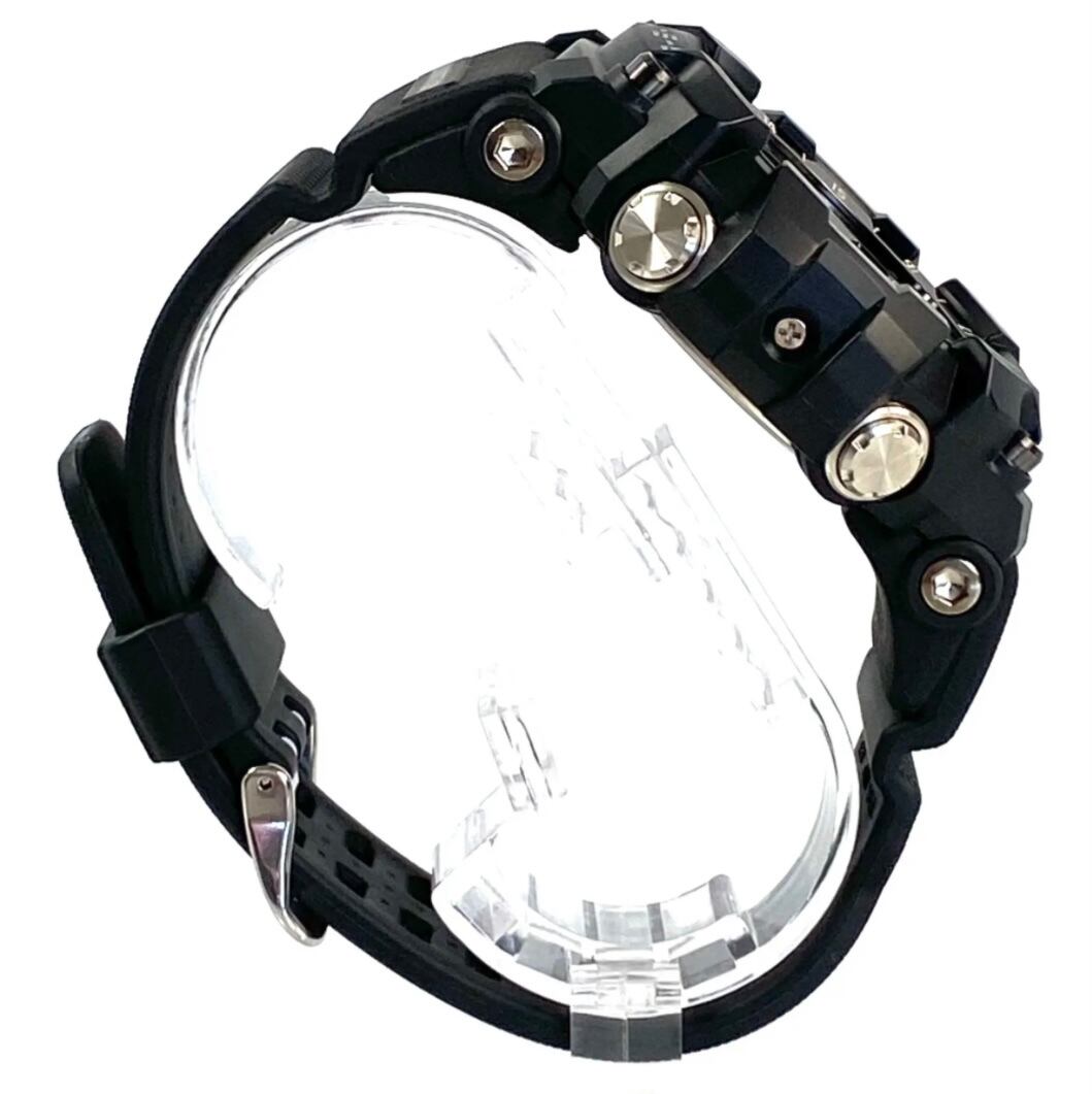 【ほぼ未使用】カシオ　G-SHOCK　ジーショック　GWG-100-1AJF　マッドマスター　電波ソーラー　樹脂　黒