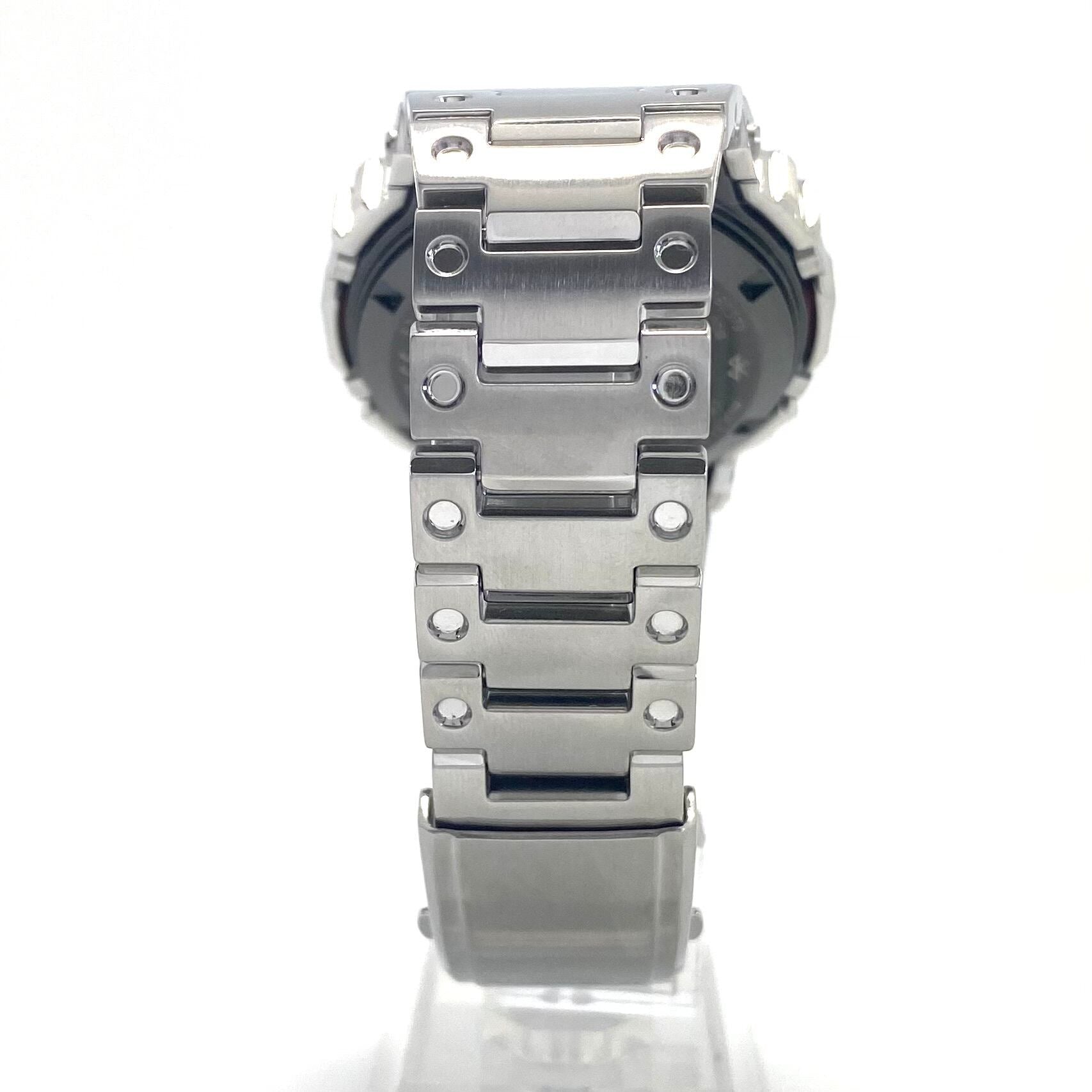 【美品】カシオ G-SHOCK ジーショック GMW-B5000D-1JF 5000シリーズ フルメタル モバイルリンク スクエア デジタル 電波ソーラー 20気圧防水 腕時計 メンズ 中古