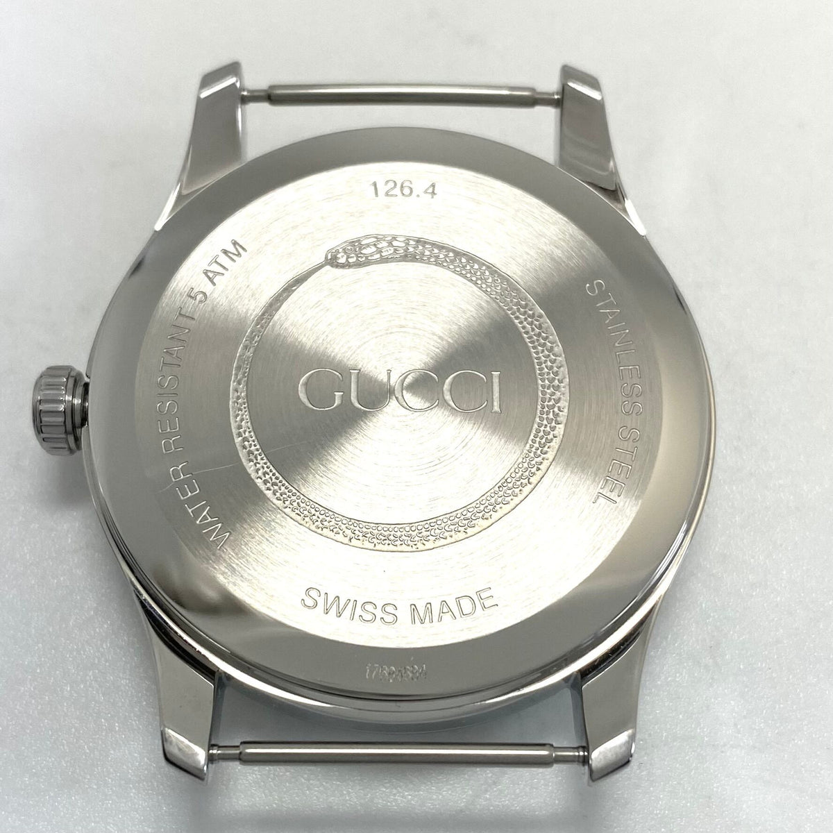 【美品】腕時計 メンズ グッチ GUCCI Gタイムレス 126.4 YA1264071 クォーツ アイボリー ネイビー レッド マルチカラー ナイロンベルト