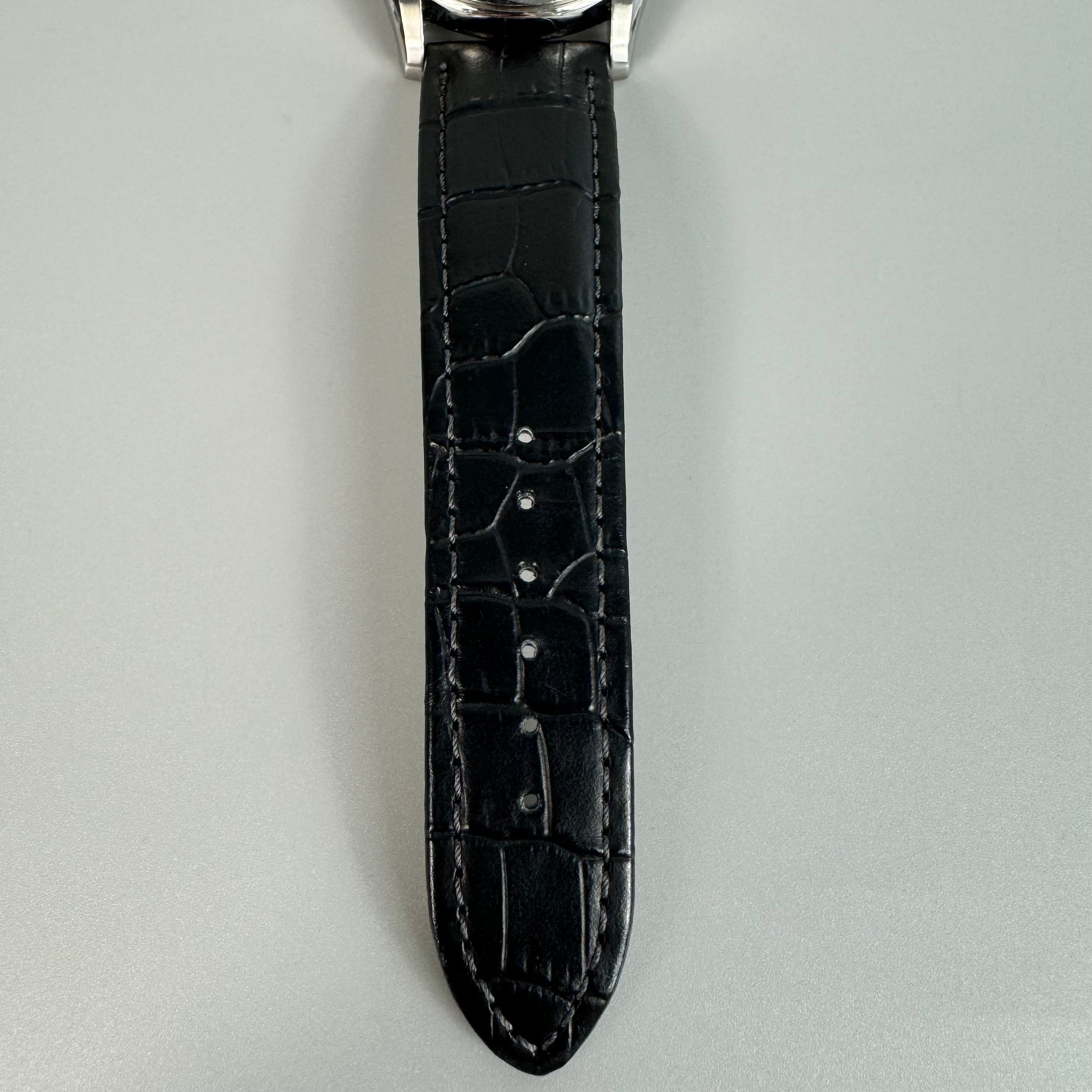 ハミルトン　HAMILTON　ジャズマスター　H385150　自動巻　黒　デイト表示　裏スケ　2針　社外ベルト