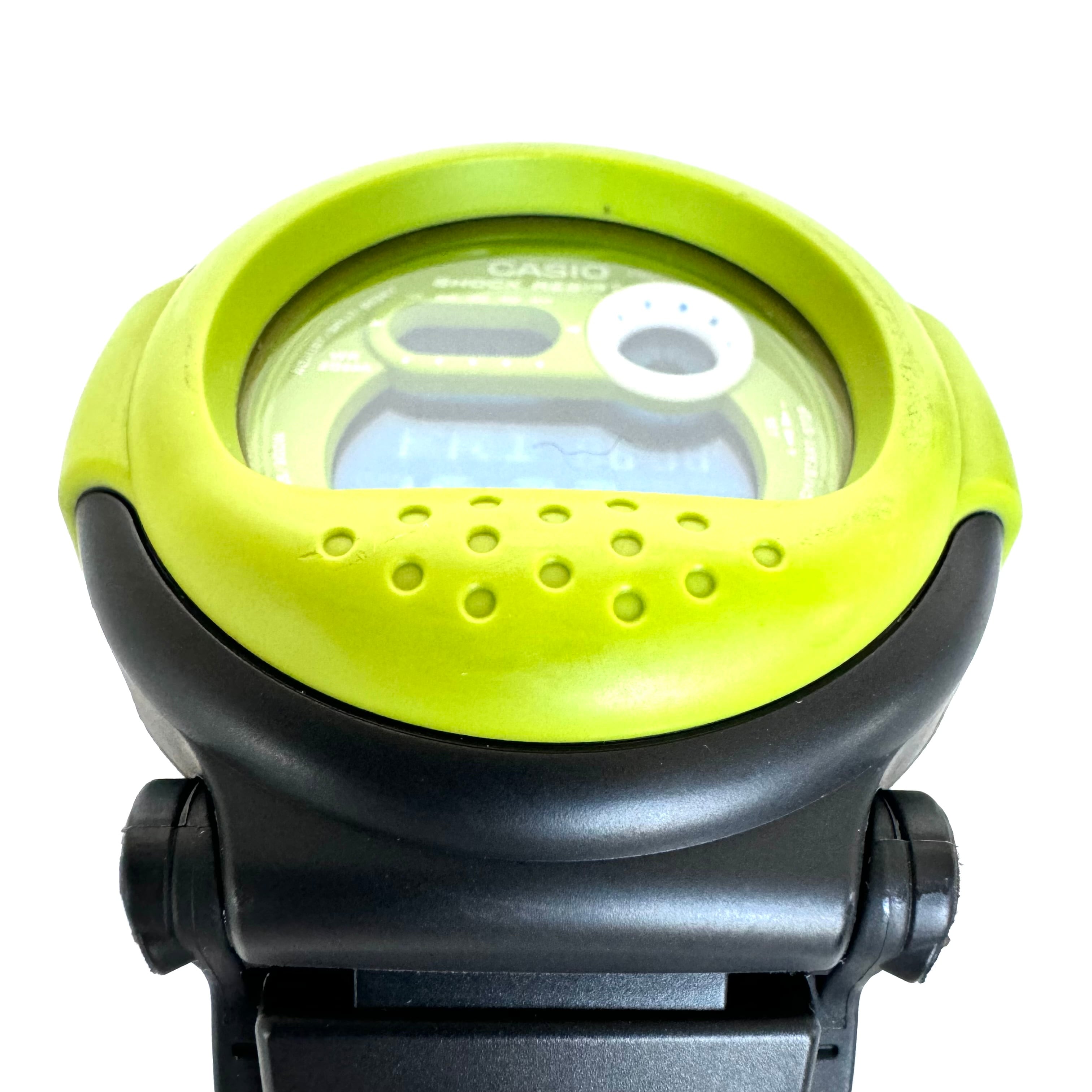 カシオ　ジーショック　G-SHOCK　G-001HC-1JF　ハイパーカラーズ　ジェイソン　復刻モデル　クォーツ　デジタル　ライトグリーン　樹脂ベルト
