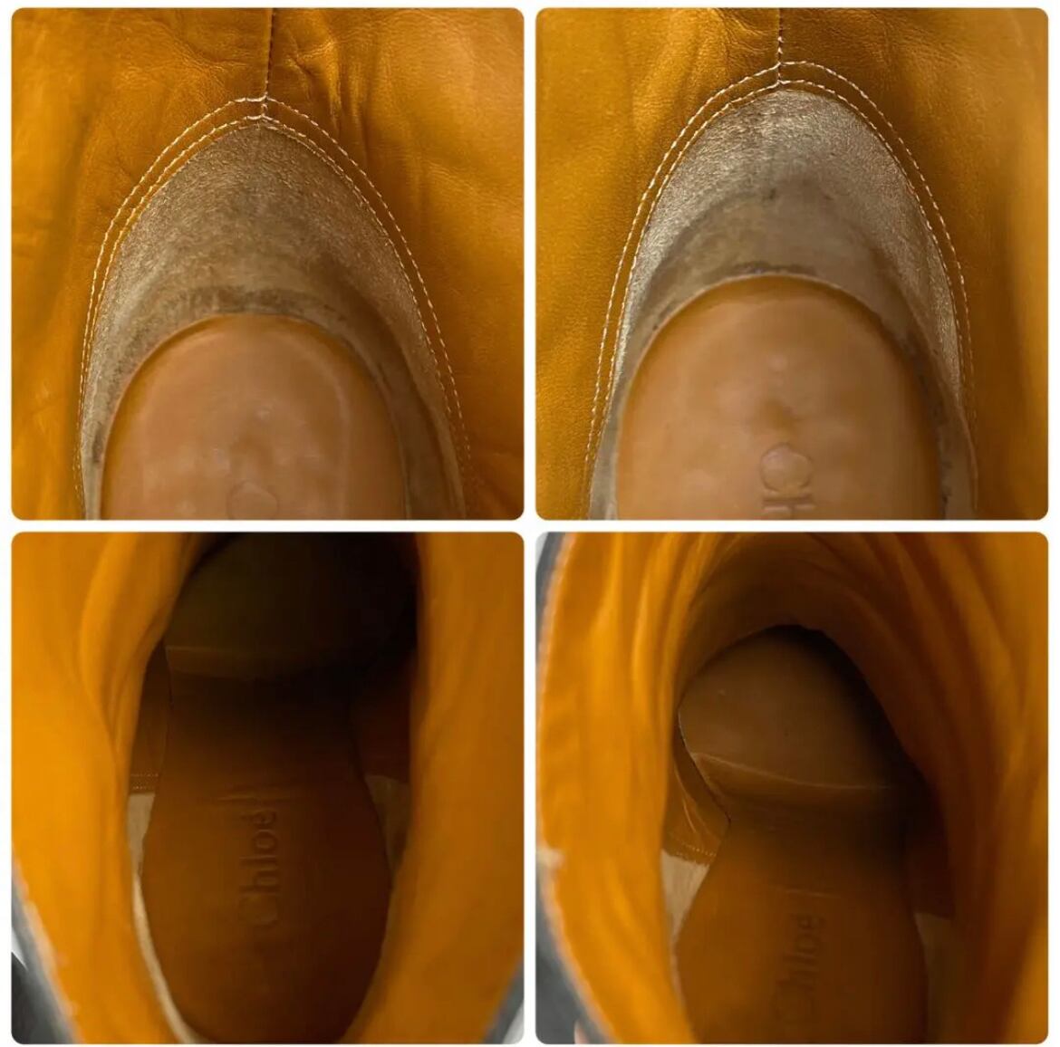 クロエ　 ChIoe ショートブーツ ブラック 37 カーフ