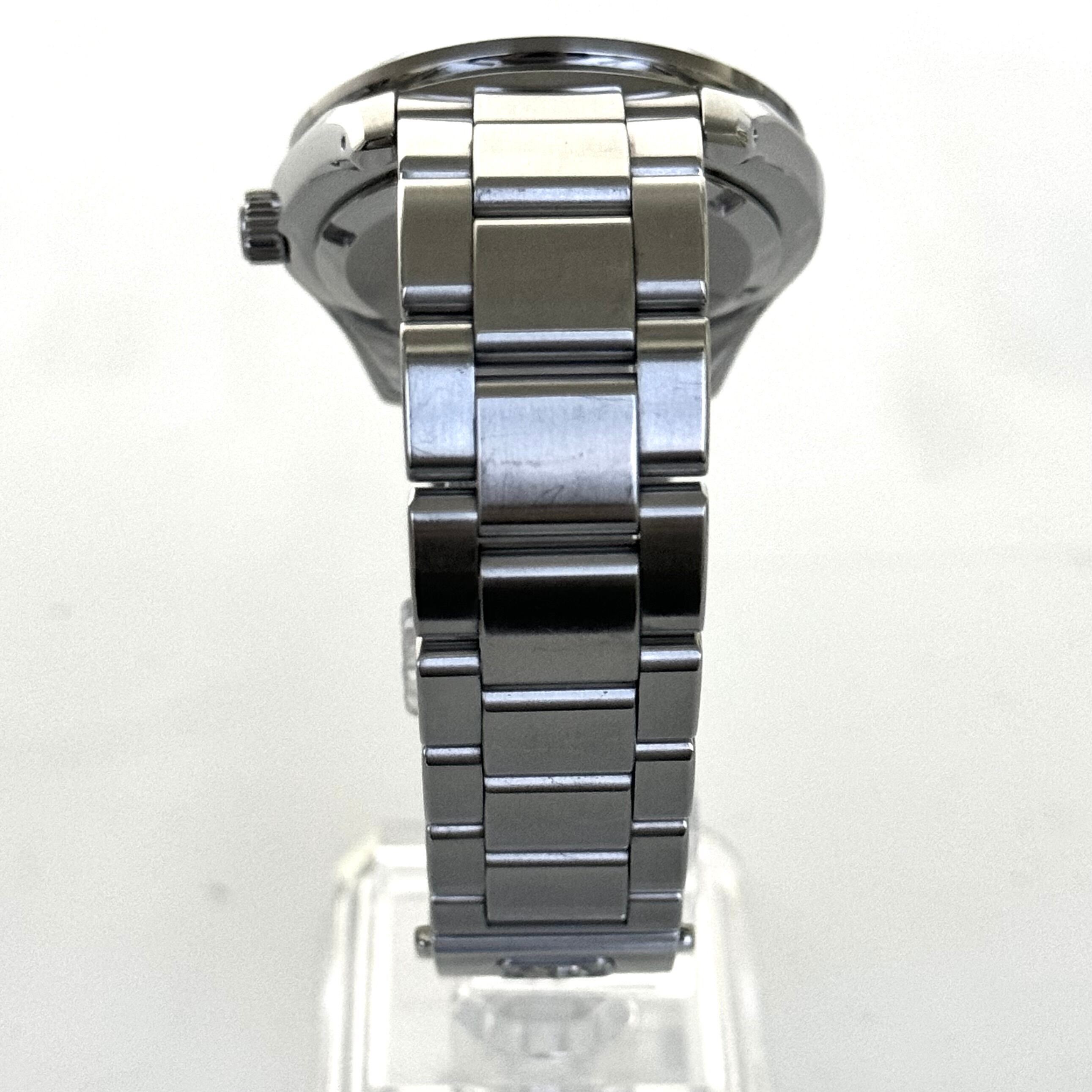 【美品】グランドセイコー　ヘリテージコレクション　GMT　SBGN013　9F86-0AF0　クォーツ　デイト表示　黒