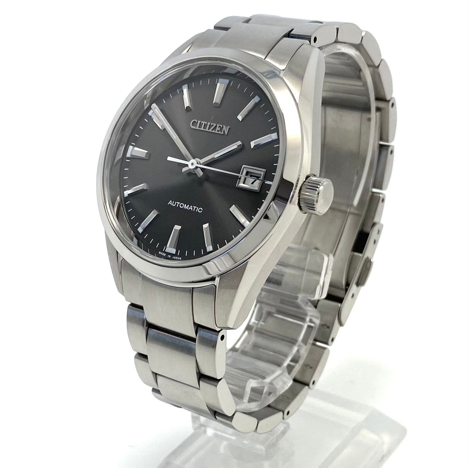 【美品】シチズン　CITIZEN　シチズンコレクション　メカニカル　NB1050-59H　9011-S125804　自動巻式　裏スケ　デイト表示