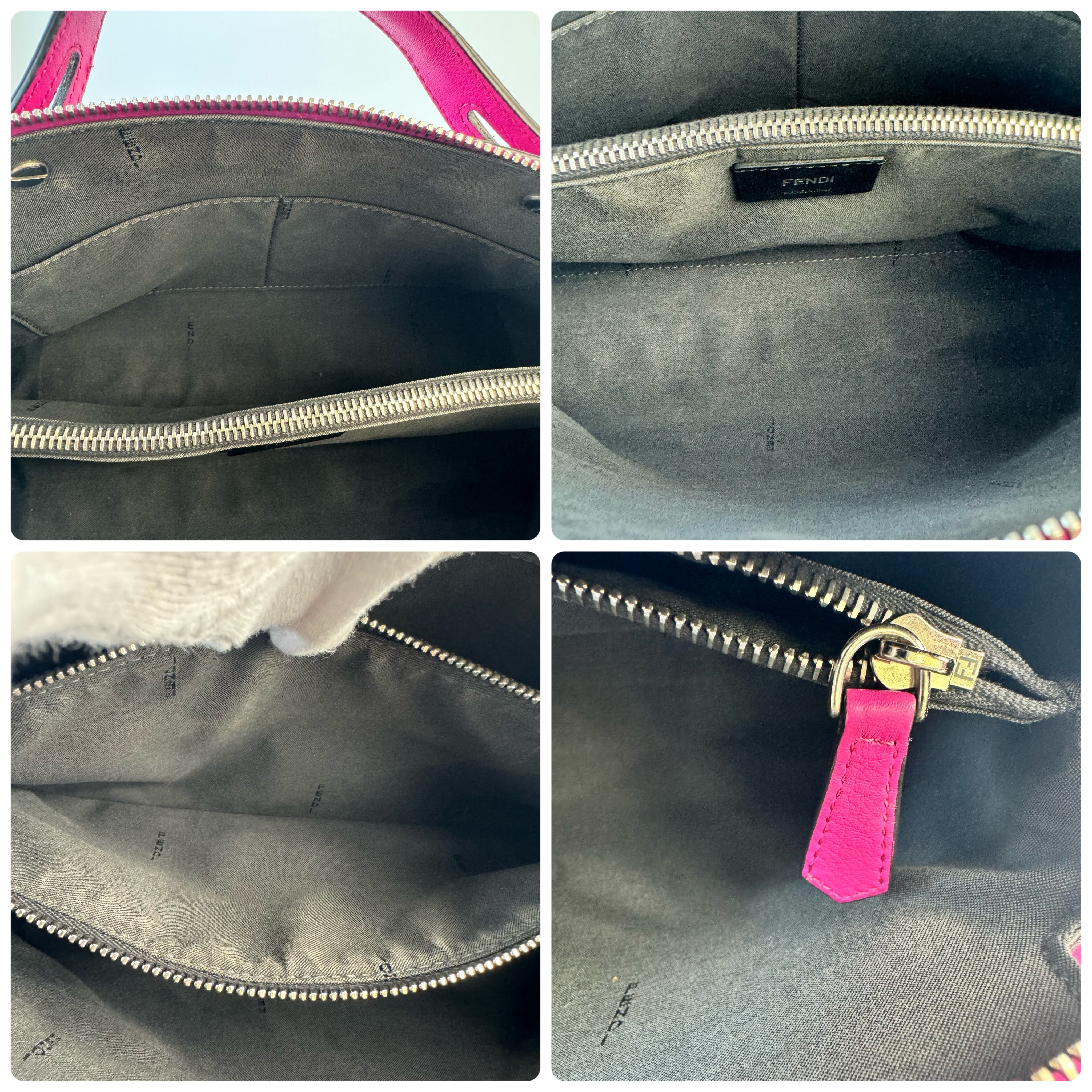 【美品】フェンディ　バイザウェイ　ハンドバッグ　ミディアム　2WAY パープル