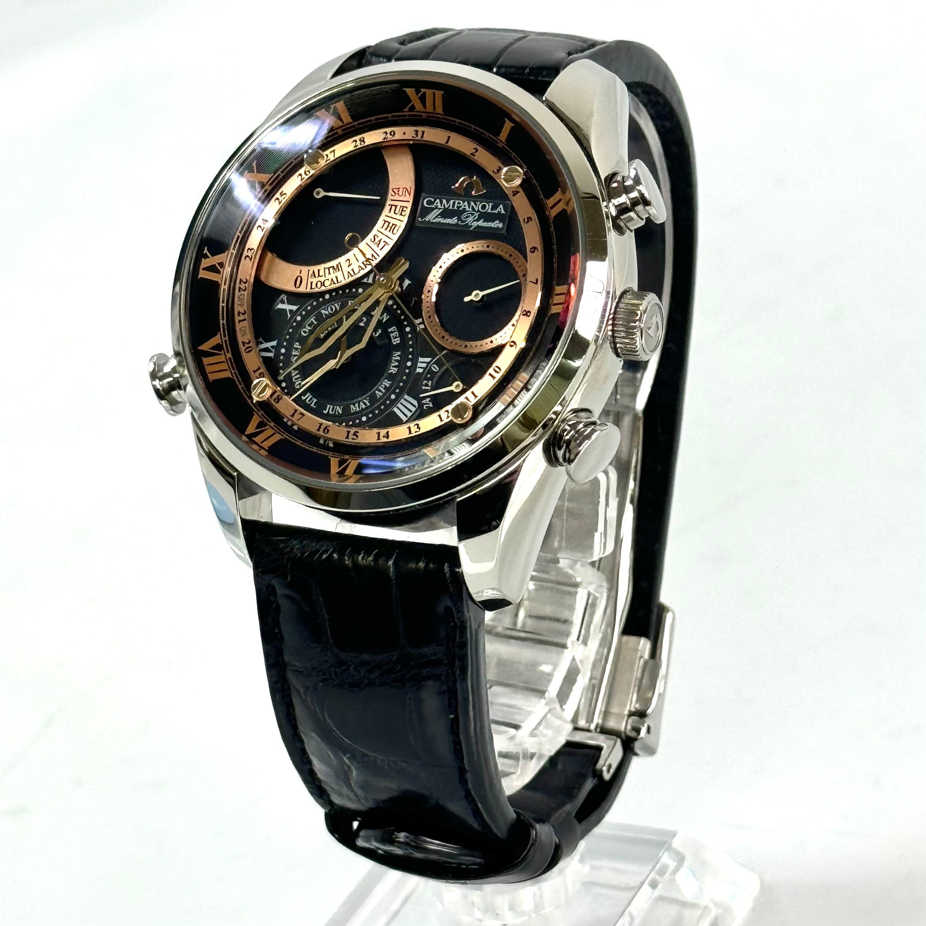 【希少・美品】シチズン　カンパノラ　CAMPANOLA　水琴窟　ミニッツリピーター　AH7061-00E　6762-T022073　コンプリケーション　エコドライブ