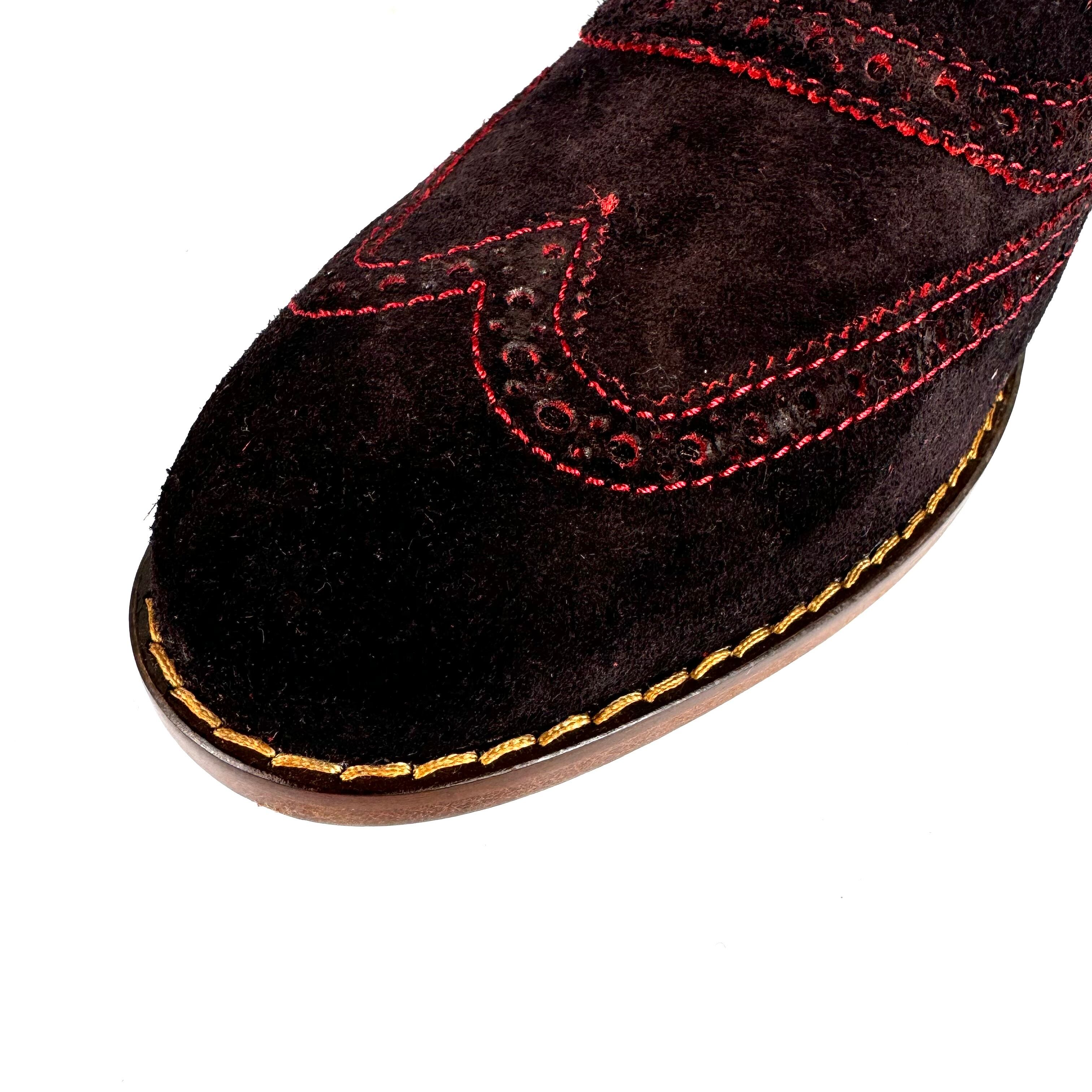 【ほぼ未使用】コールハーン　ナイキエアー　ウィングチップ　スエード　ブラウン