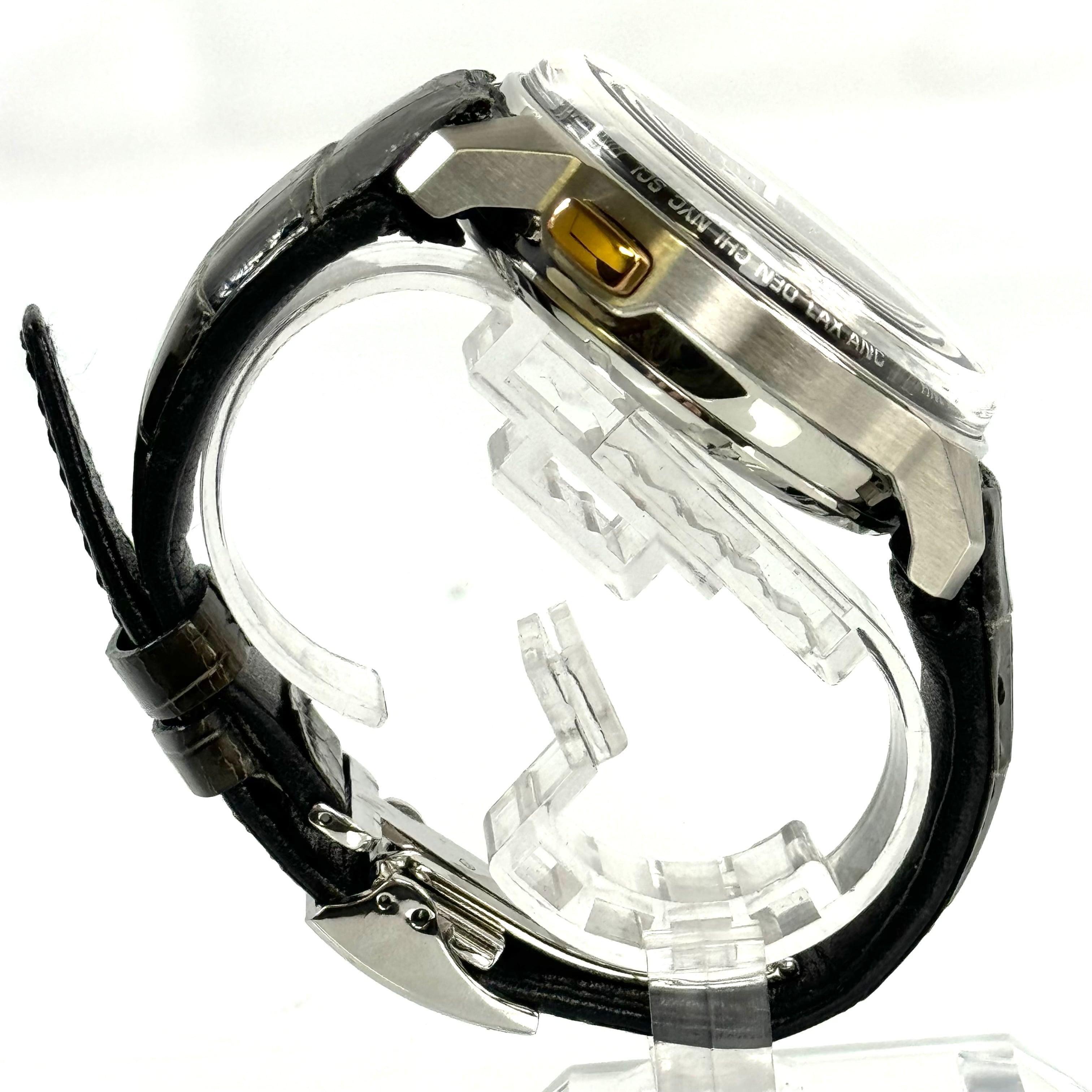 【希少】セイコー　アストロン　SBXA038　7X52-0AK0　GPSは　電波ソーラー　黒　革ベルト