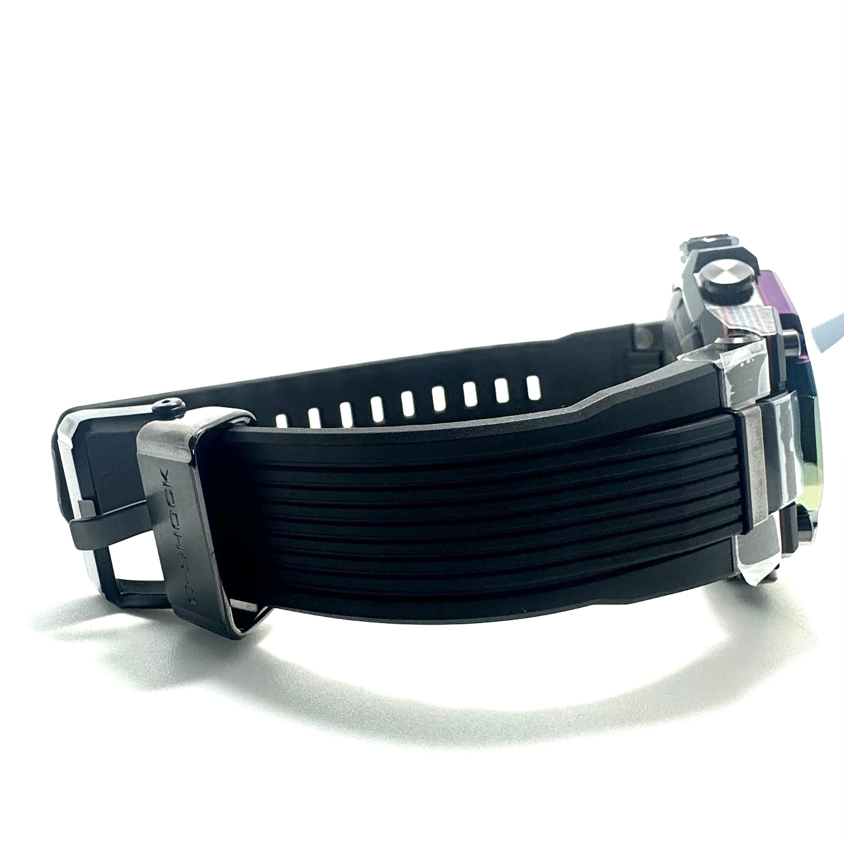 【未使用】カシオ　CASIO　G-SHOCK　ジーショック　MT-G　MTG-B2000YR-1AJR　電波ソーラー　モバイルリンク　黒　デイト表示　ラバーベルト