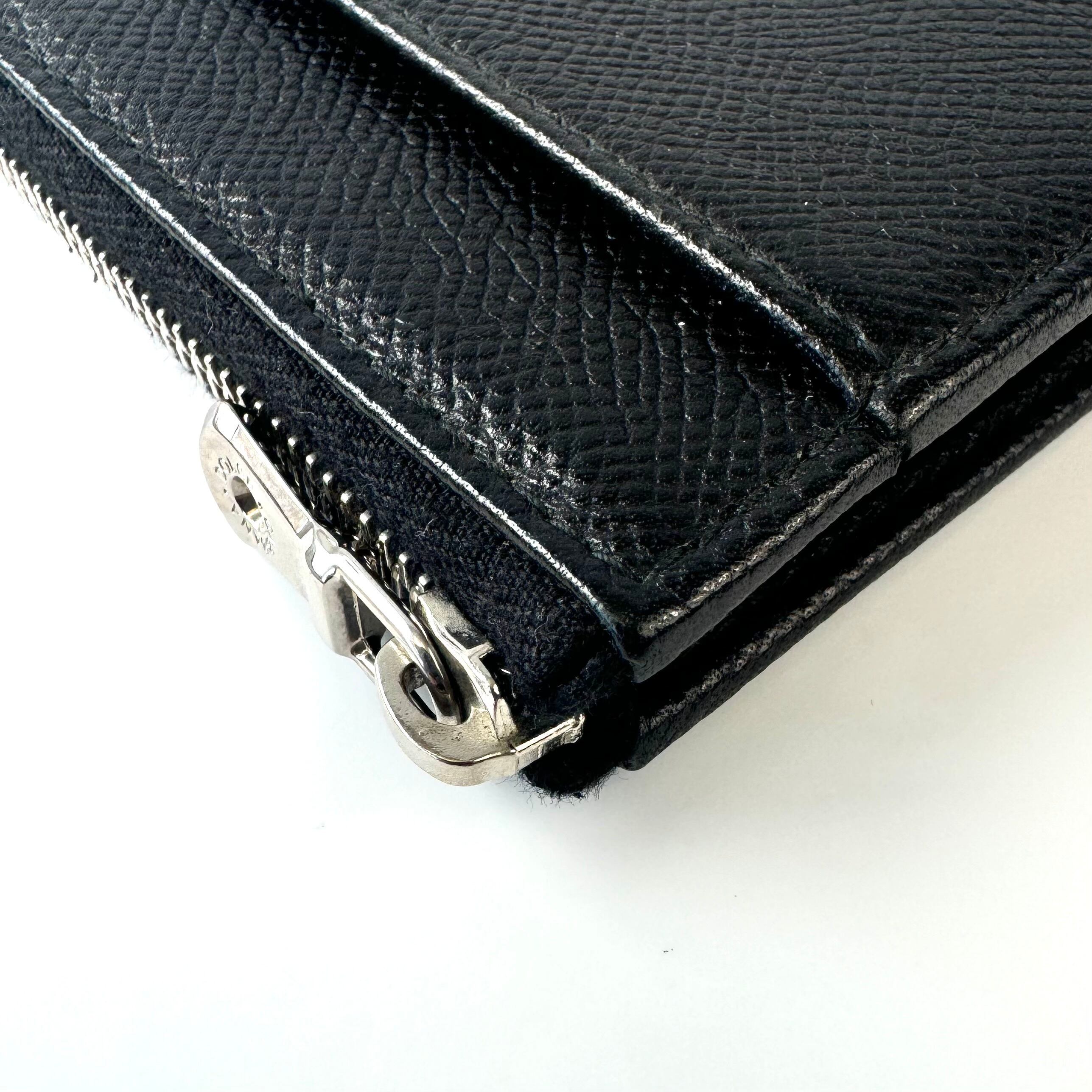 【美品】ドルチェアンドガッバーナ　コインケース　レザー　シルバー金具　黒