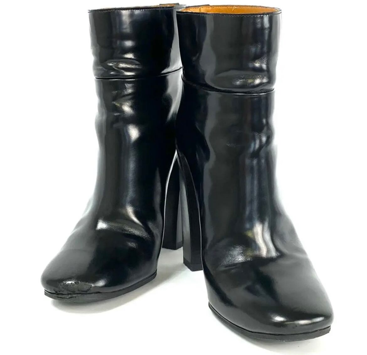 クロエ　 ChIoe ショートブーツ ブラック 37 カーフ