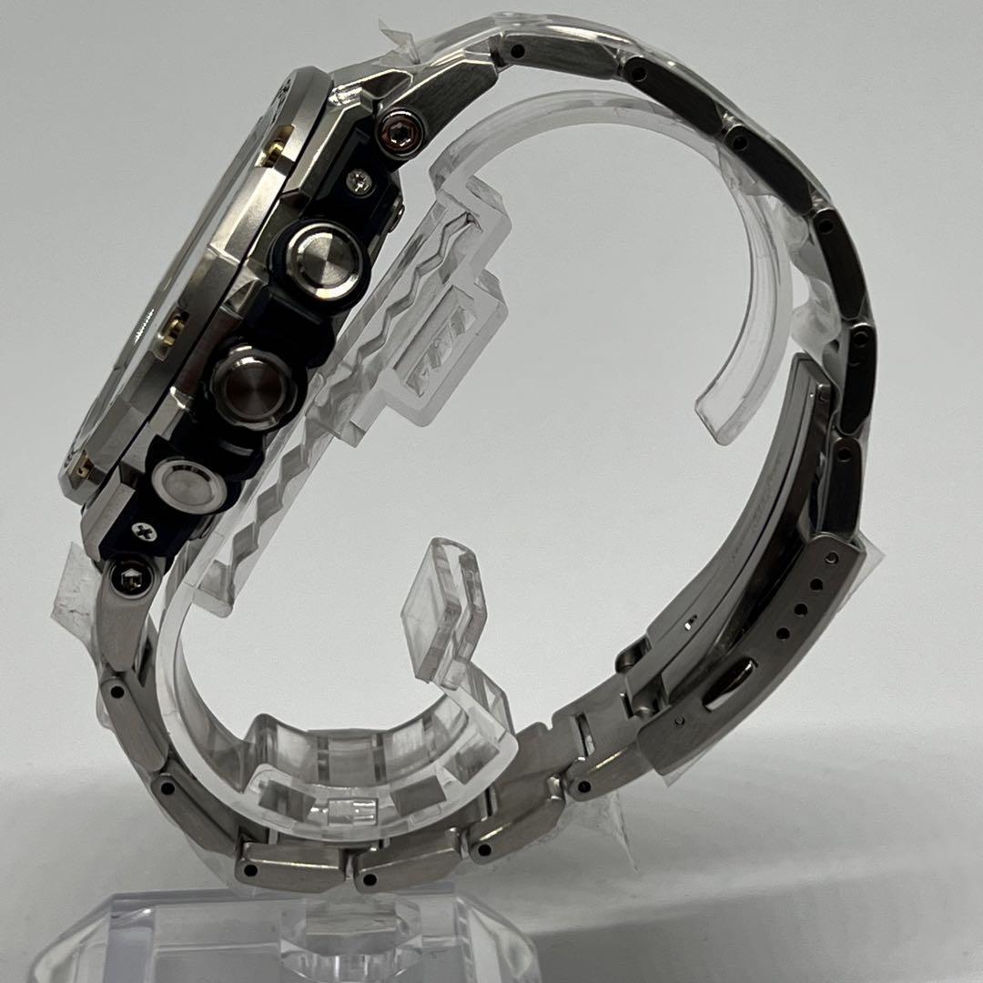 カシオ　Gショック　G-STEEL　タフソーラー　黒　スマホリンク