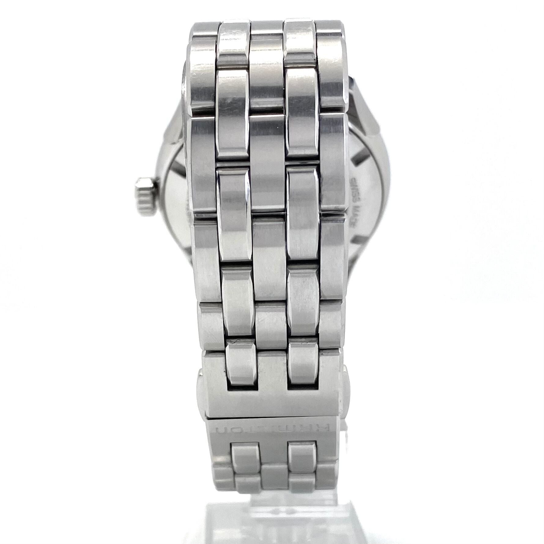 中古 腕時計 メンズ ハミルトン ジャズマスター オープンハート H32705181 H327050 自動巻 スケルトン 黒