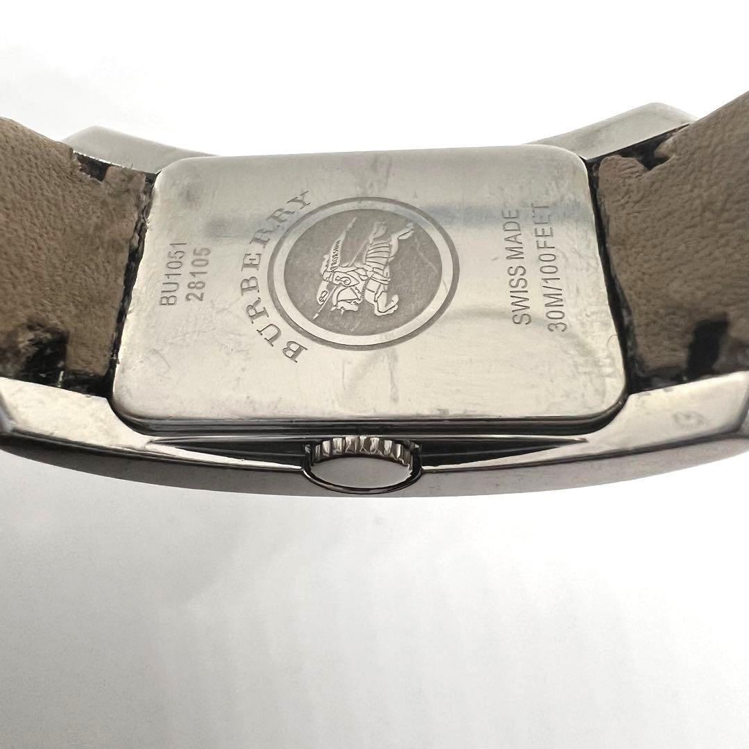 バーバリー　BU1051　クォーツ　レザーベルト　2針