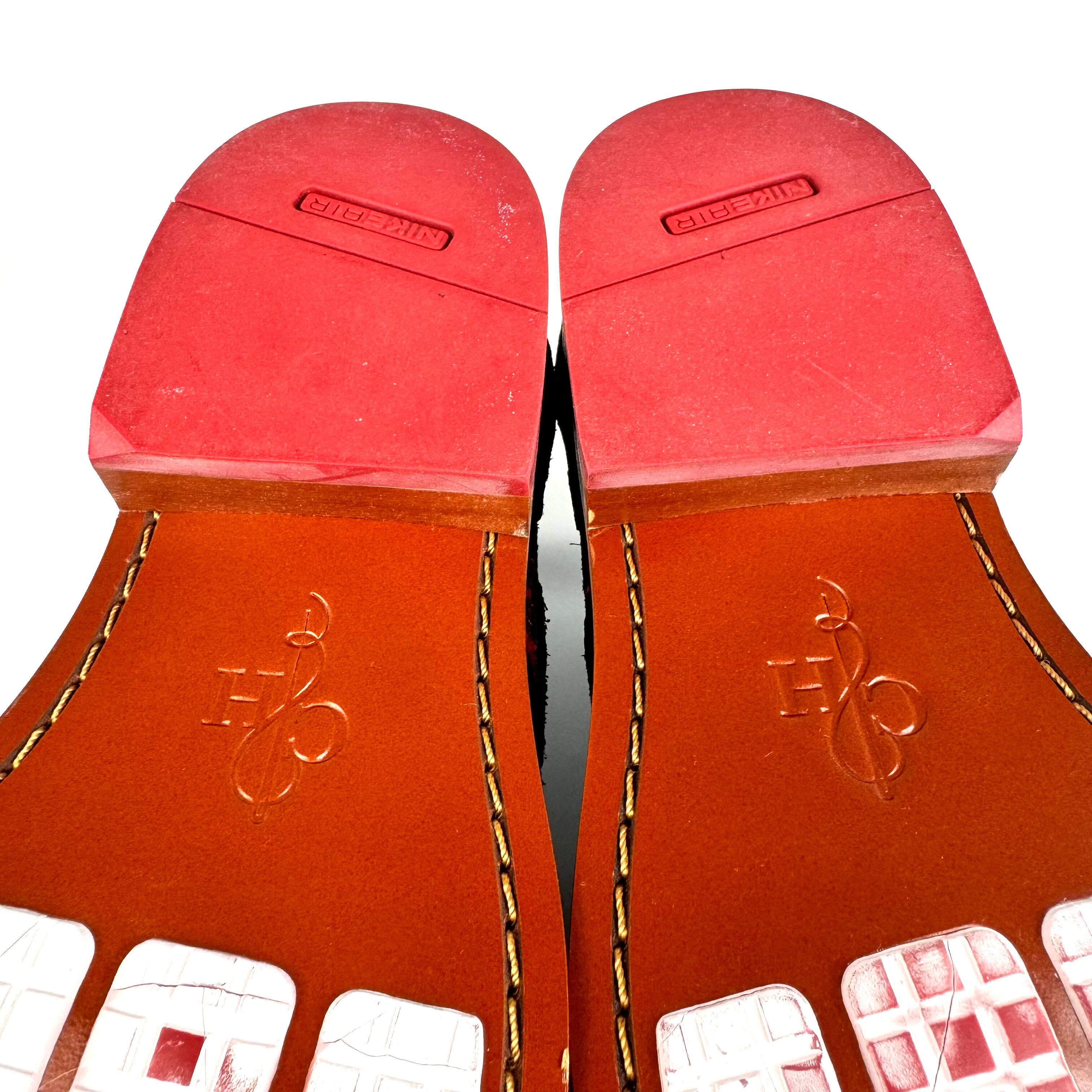 【ほぼ未使用】コールハーン　ナイキエアー　ウィングチップ　スエード　ブラウン