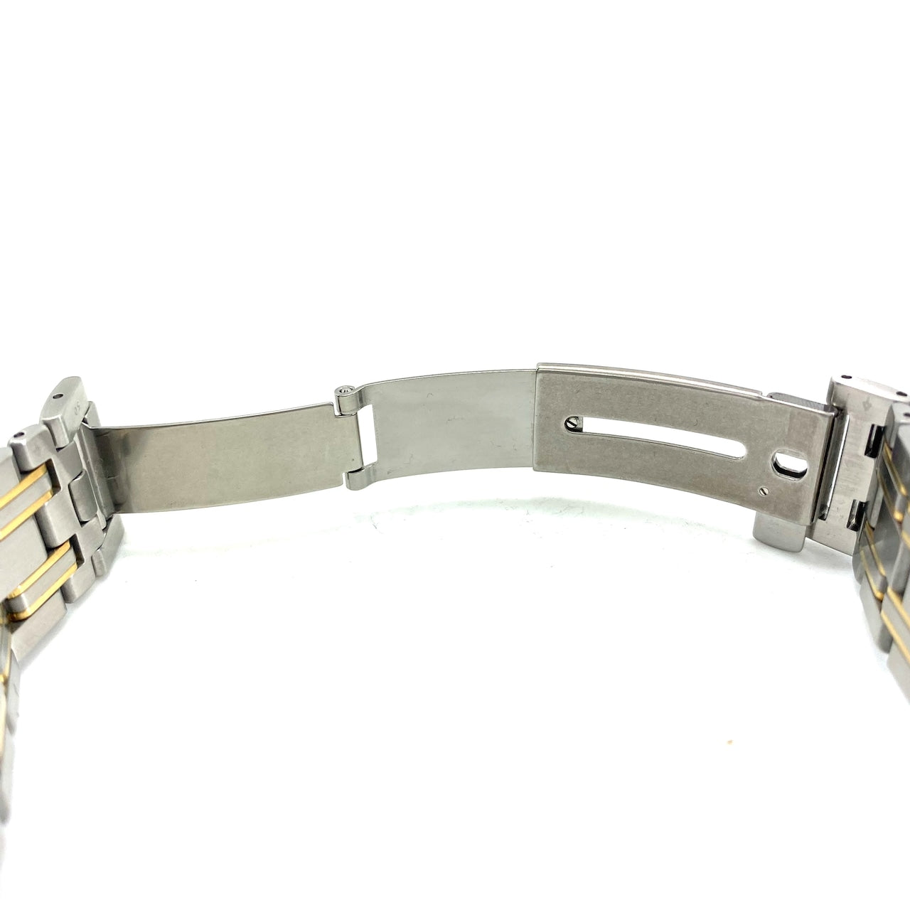 腕時計 メンズ オメガ OMEGA シーマスター120 2311.80 YGベゼル 青 デイト表示 クォーツ 120m防水