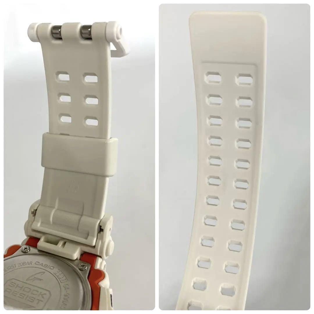 【美品】カシオ　Gショック　GA-900 クォーツ　白　アナデジ