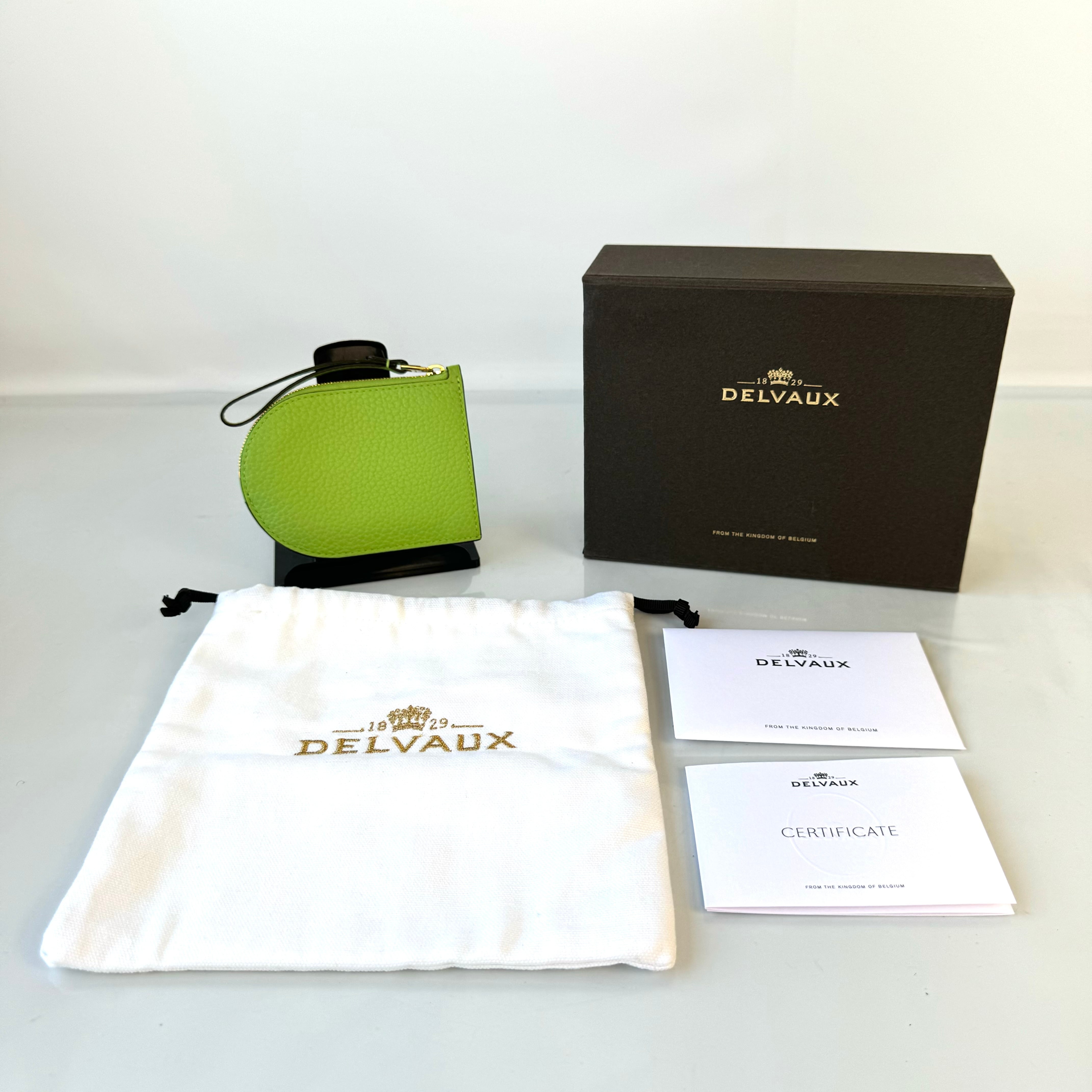 【美品】デルヴォー　DELVAUX　コインケース　カードケース　トリヨンレザー