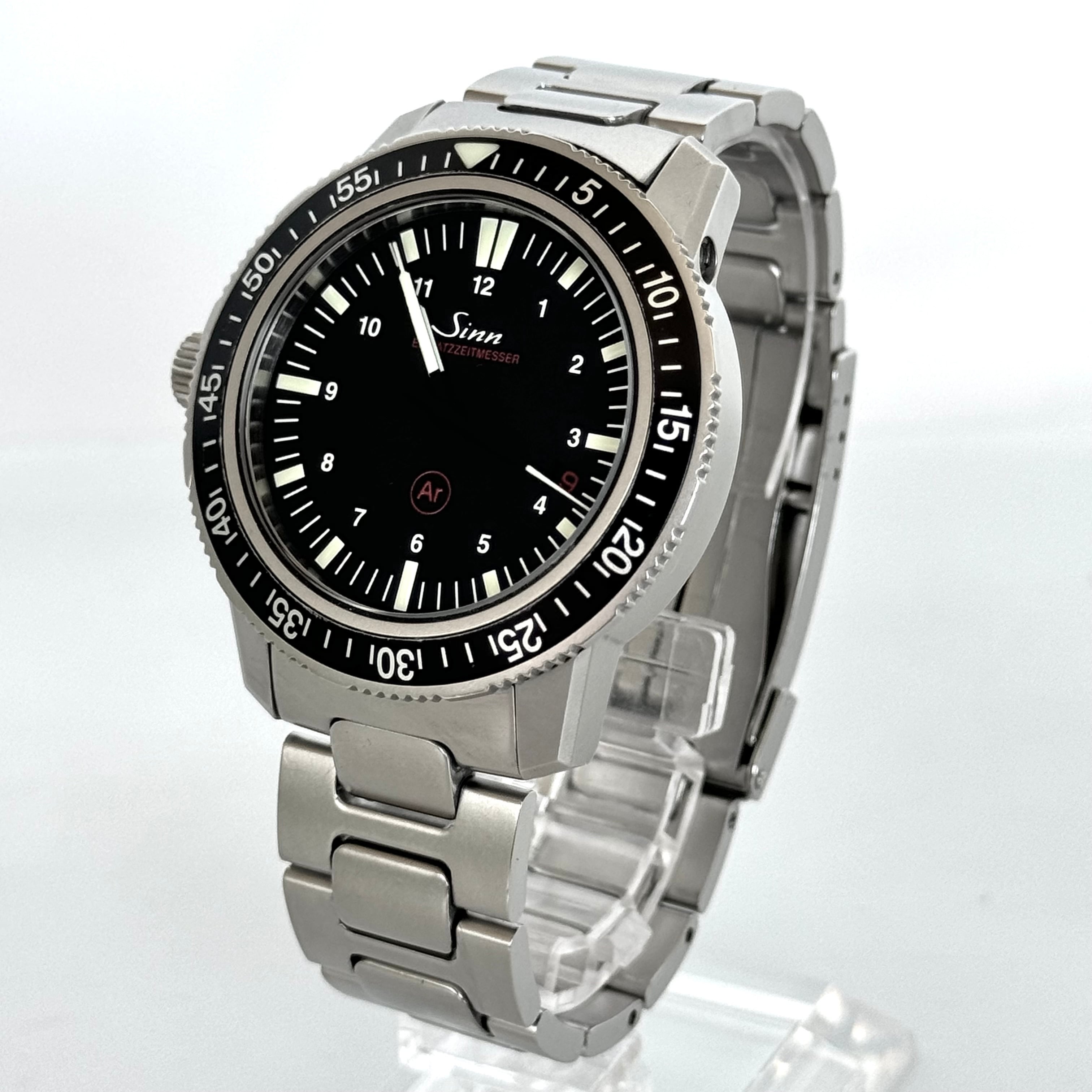【希少】ジン　Sinn　EZM3　603.EZM3　603.4522　自動巻　デイト表示　黒