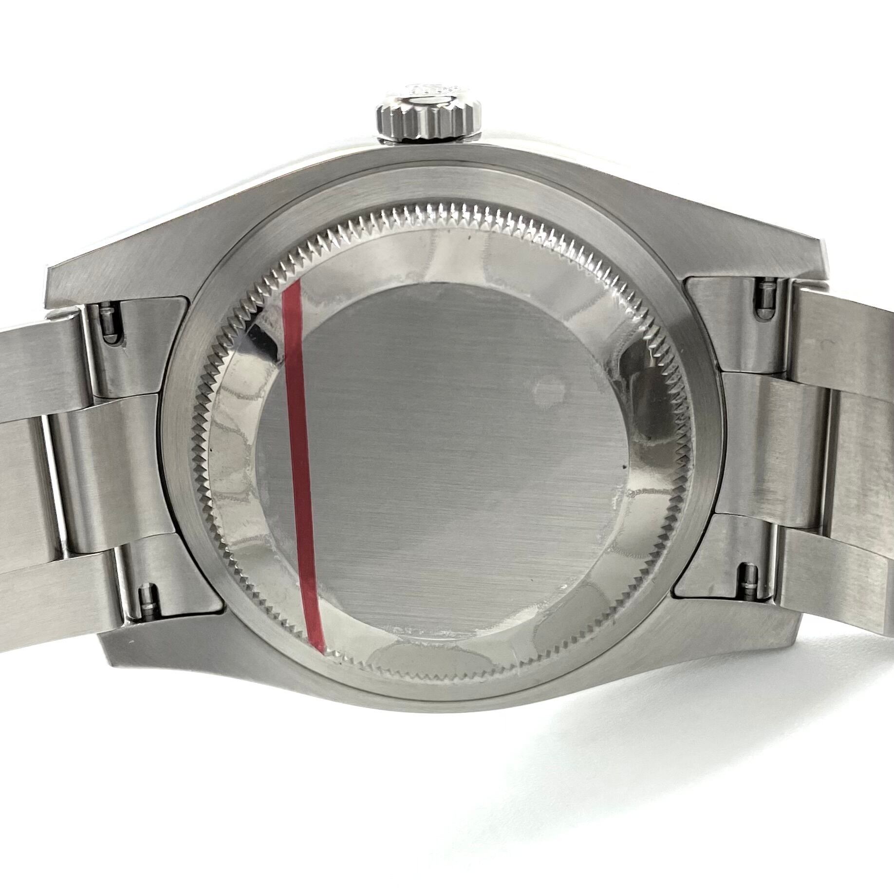 【美品】腕時計 メンズ ロレックス オイスター パーペチュアル 36 116000 自動巻 シルバー 10気圧防水 国内正規品