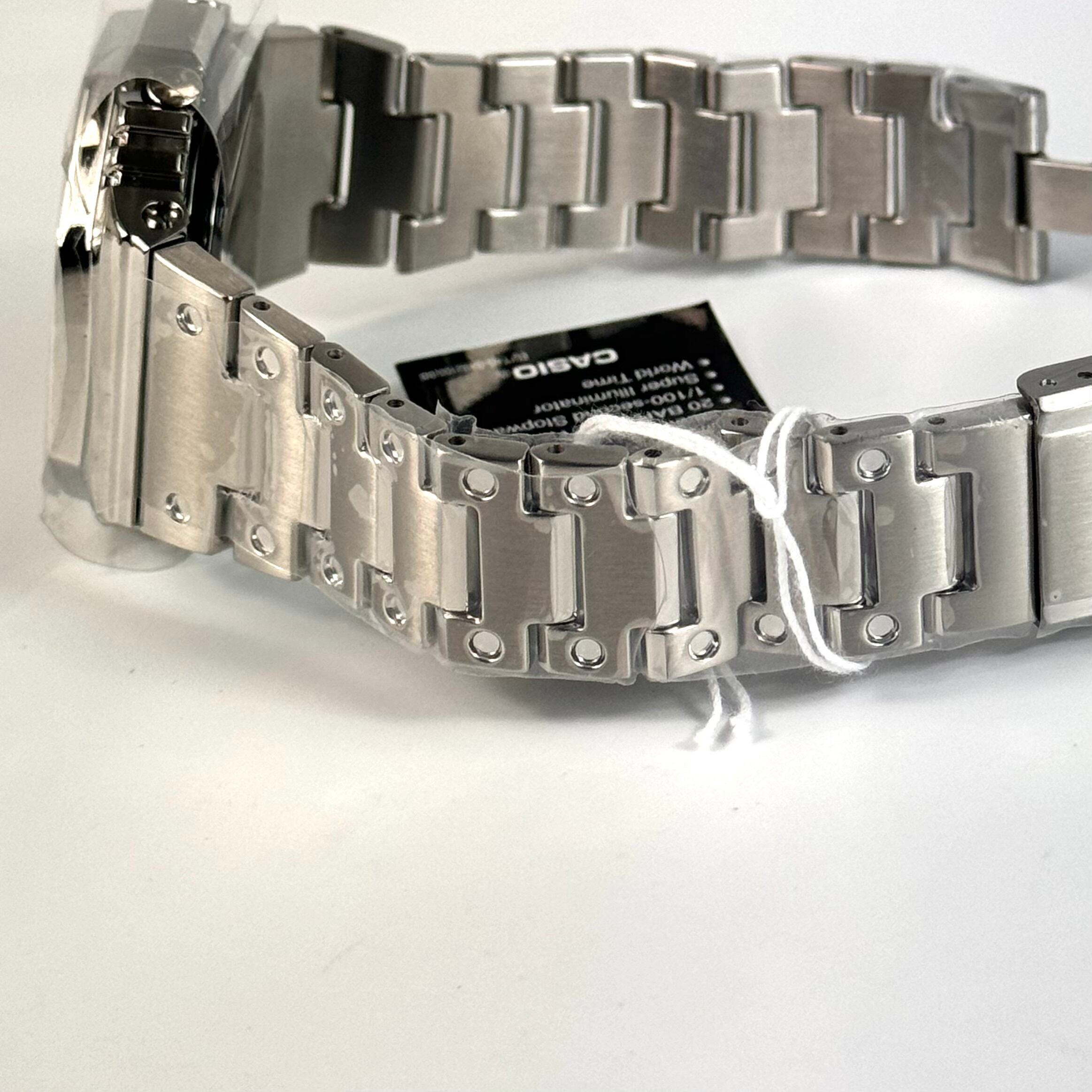 【未使用】カシオ　G-SHOCK　ジーショック　GM-B2100BD-1AER　2100シリーズ　フルメタル　アナデジ　ソーラー　スマホリンク　Bluetooth　黒