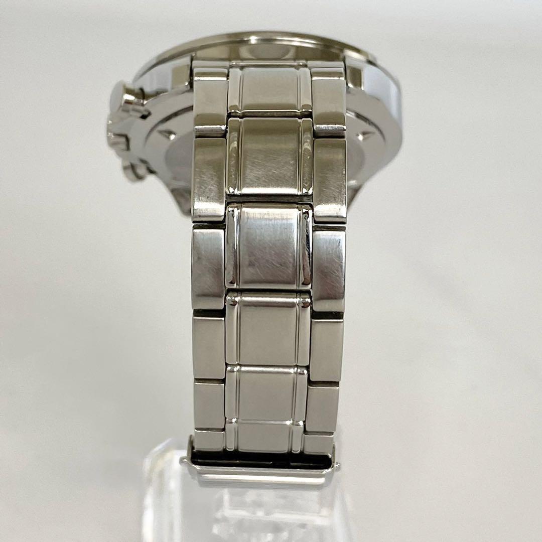 セイコー　スピリット　SBTR013　クォーツ　クロノグラフ　デイト表示　黒