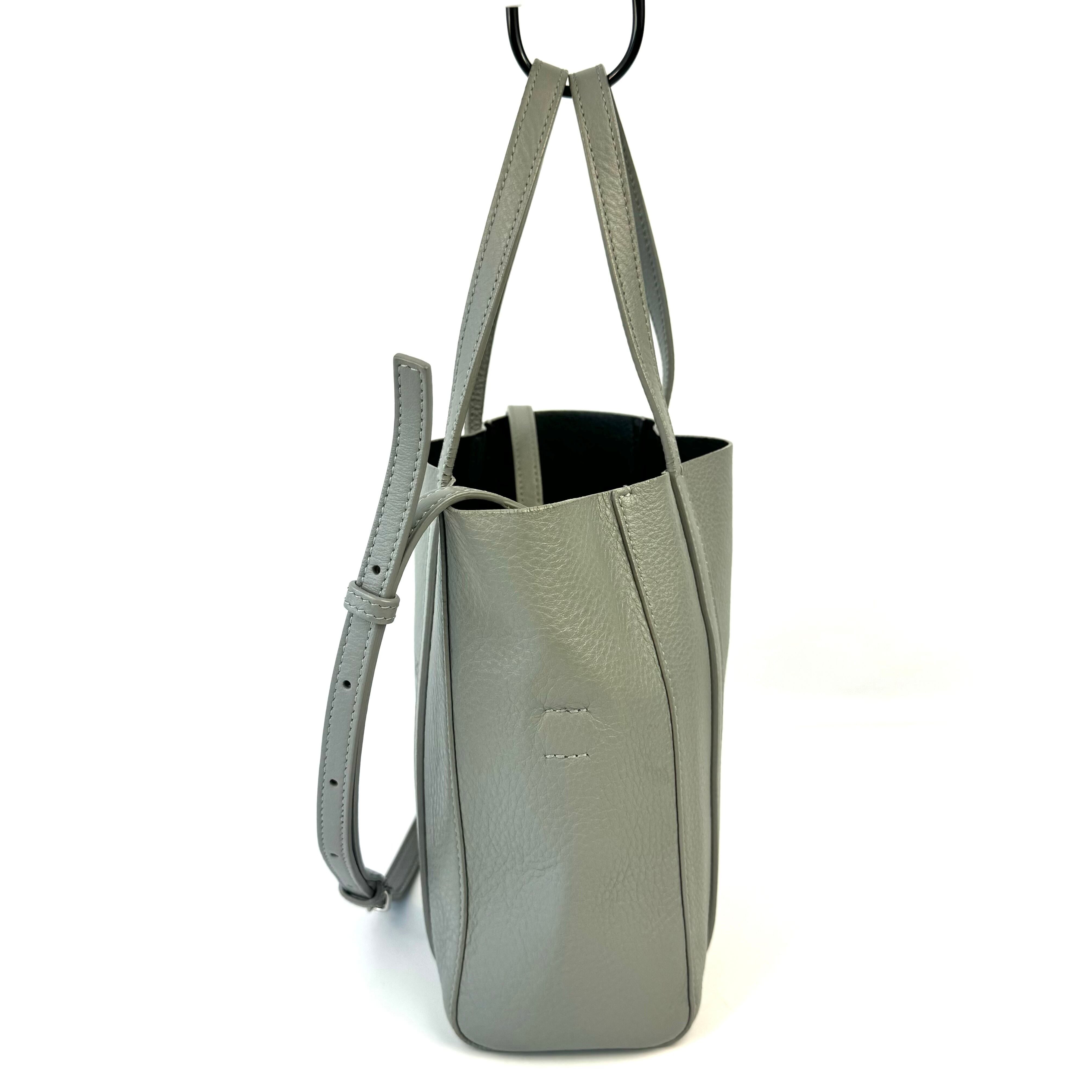 バレンシアガ　エブリデイトートバッグ　XXS　ショルダーバッグ　ライトグレー