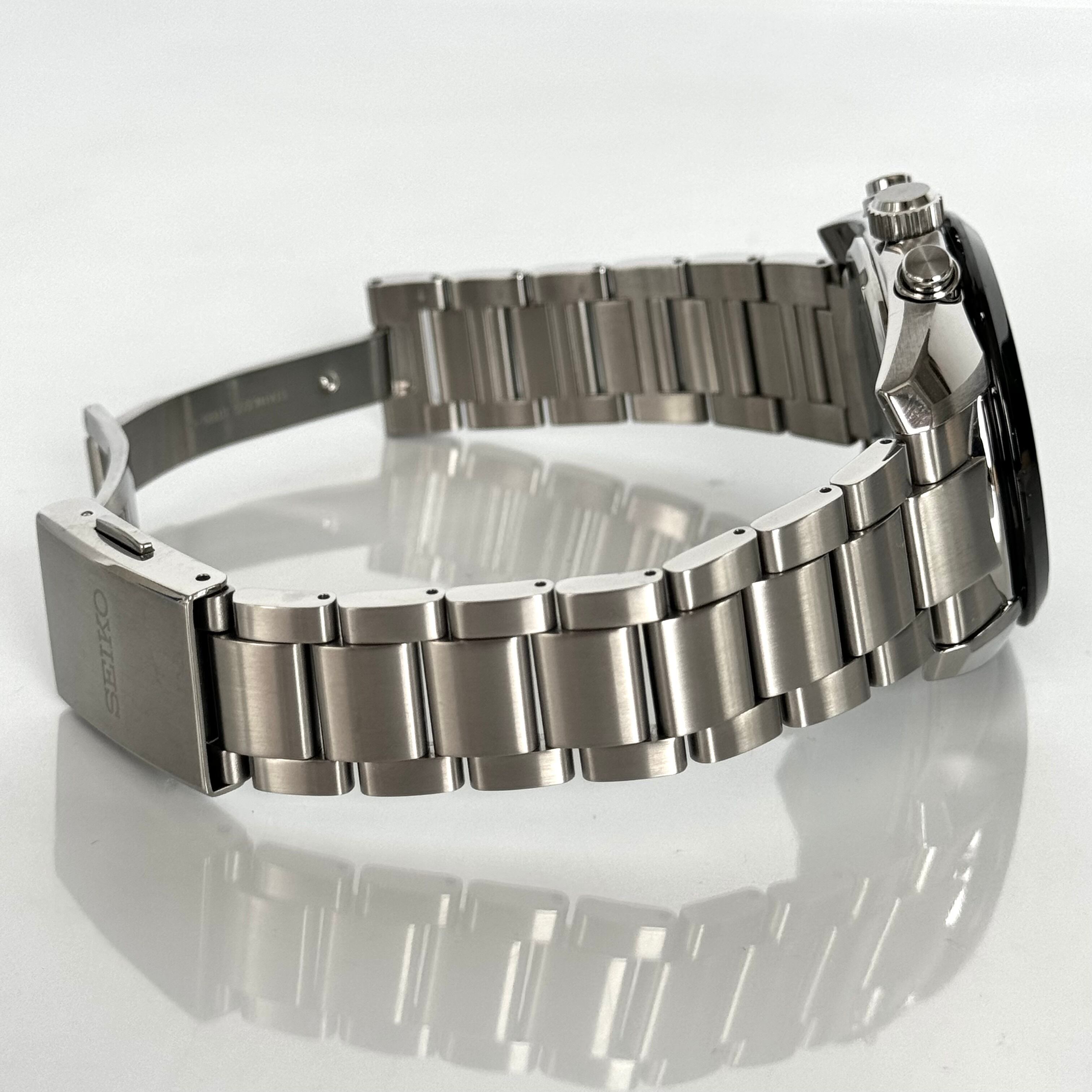 【美品】セイコー　アストロン　SBXC053　5X53-0AJ0　電波ソーラー　GPS　黒　ステンレス