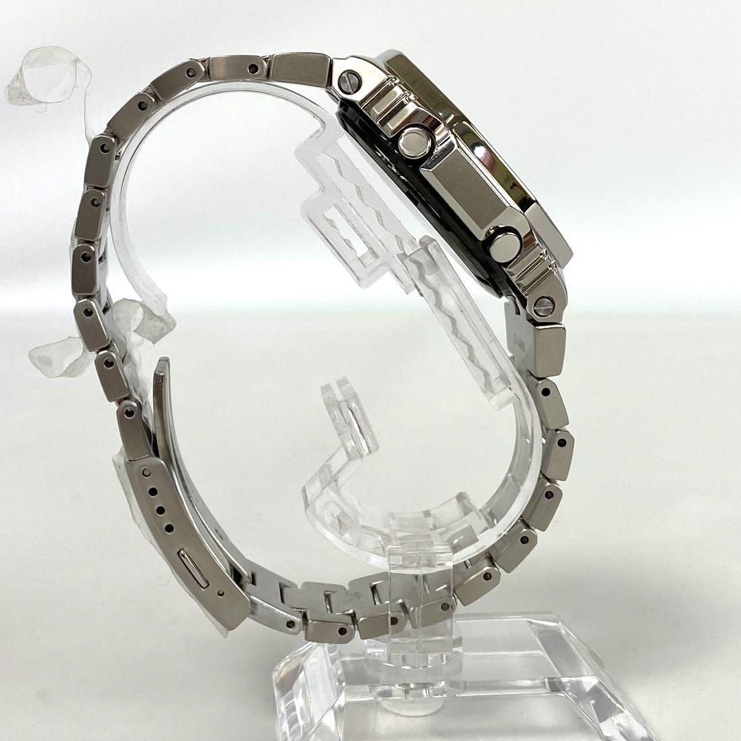 【美品】カシオ　Gショック　2100シリーズ　フルメタル　タフソーラー　黒